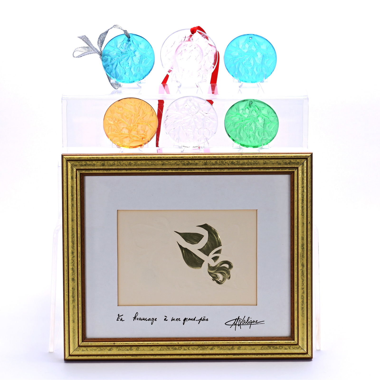 (7) Signed Lalique Items