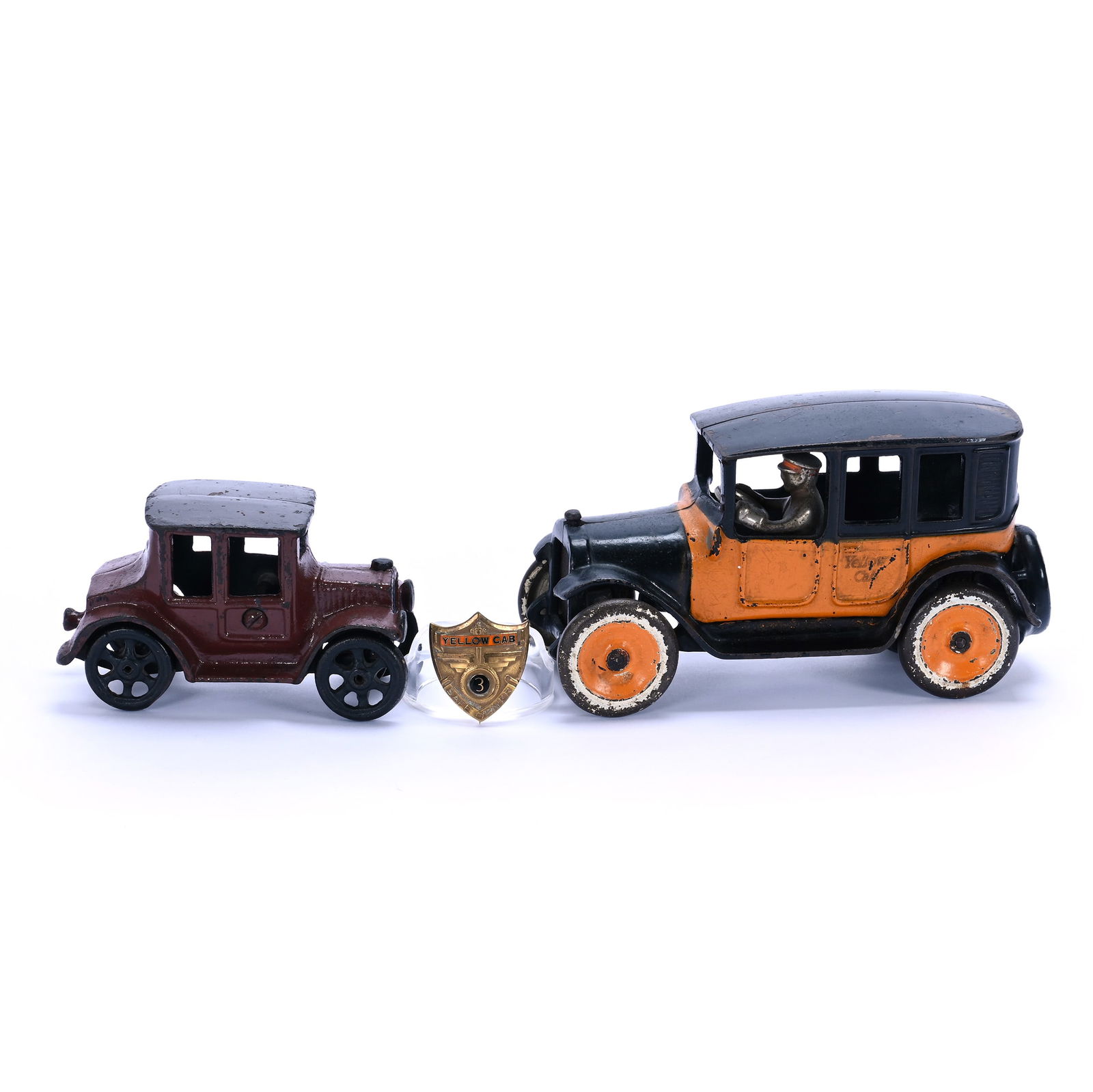 (2) Cast Iron Toy Cars (1 of 4)