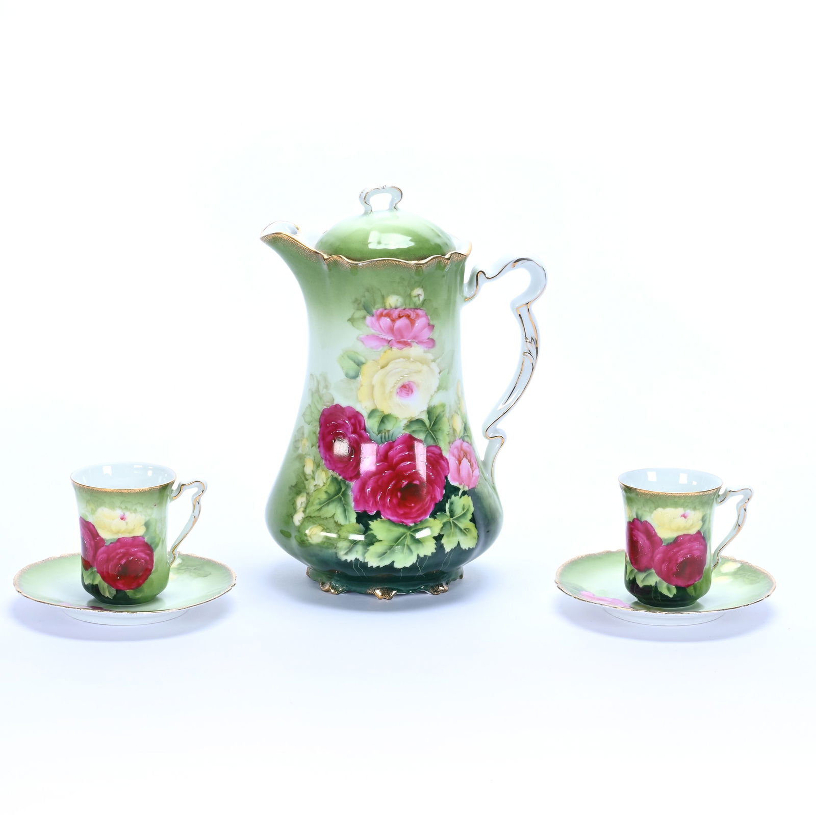 Chocolate Set, Marked Bavaria (1 of 3)