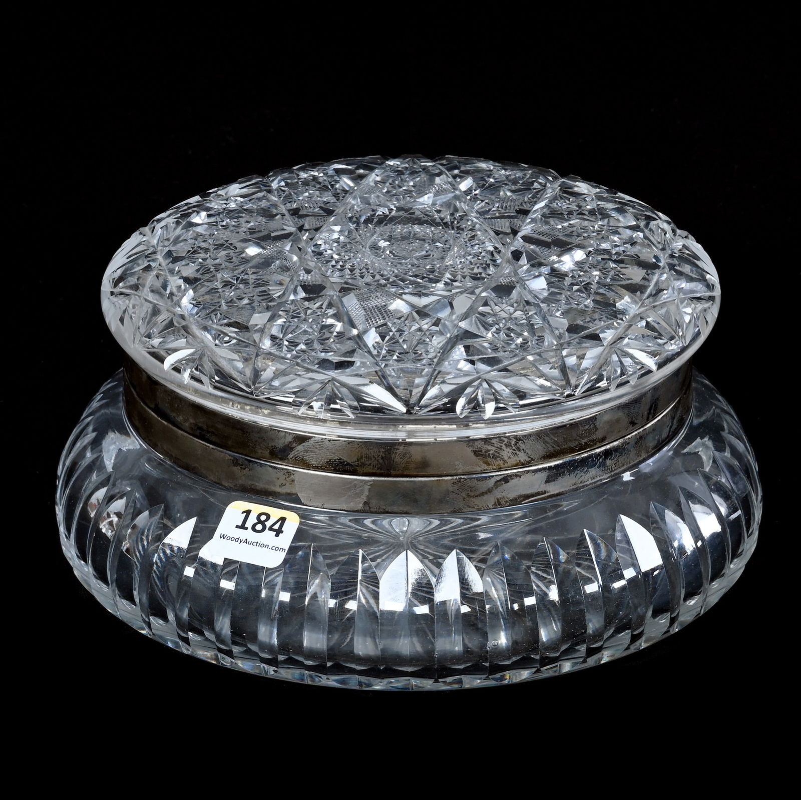 Dresser Box, American Brilliant Cut Glass (1 of 3)