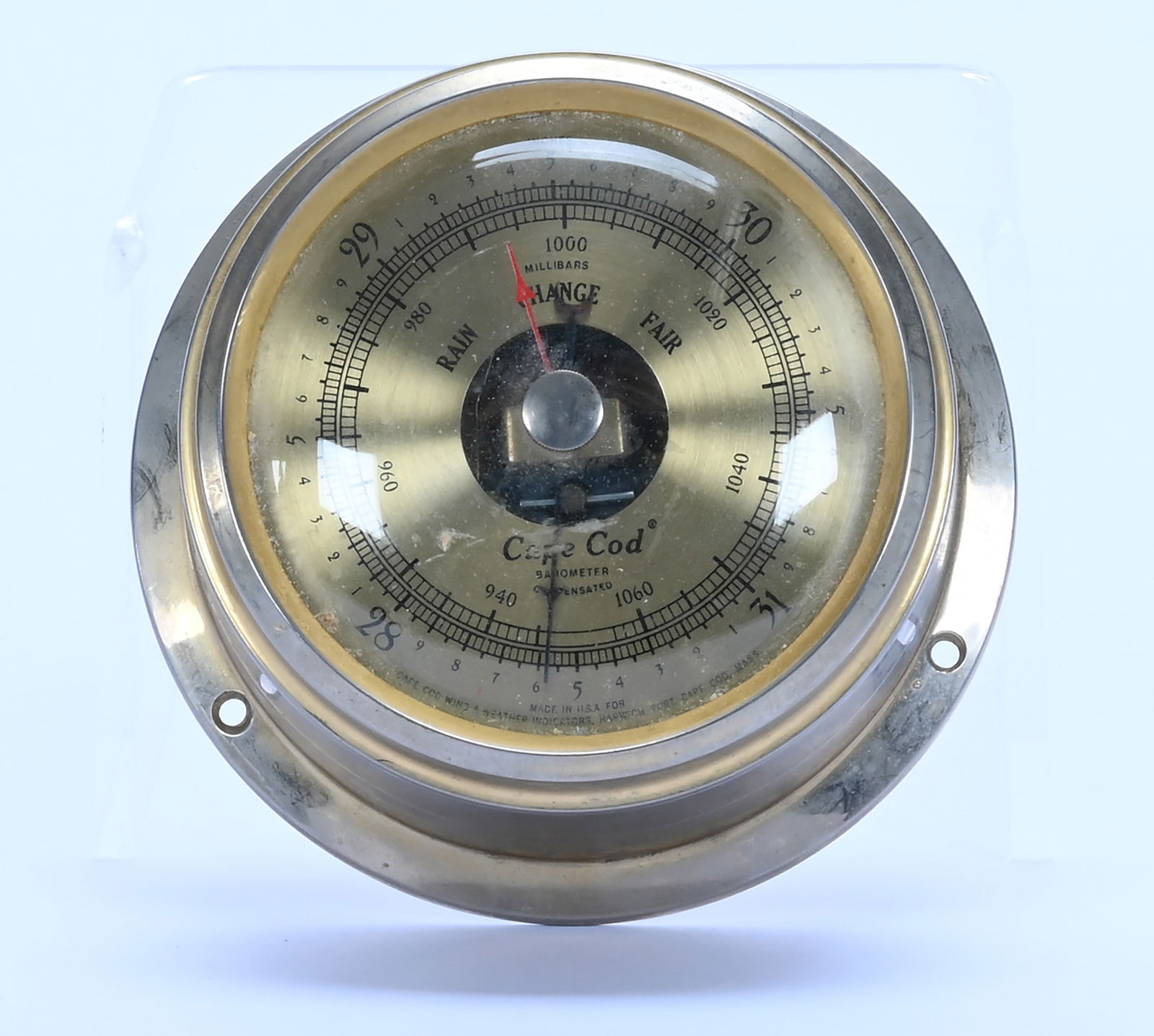 Barometer, Marked Cape Cod, USA - 2