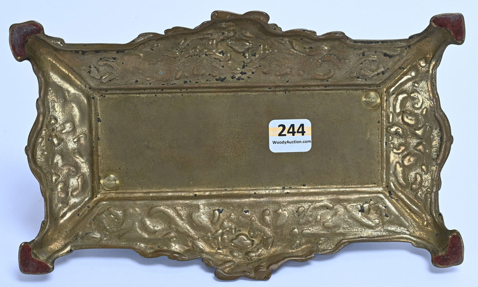 Solid Brass Stamp Box - 4