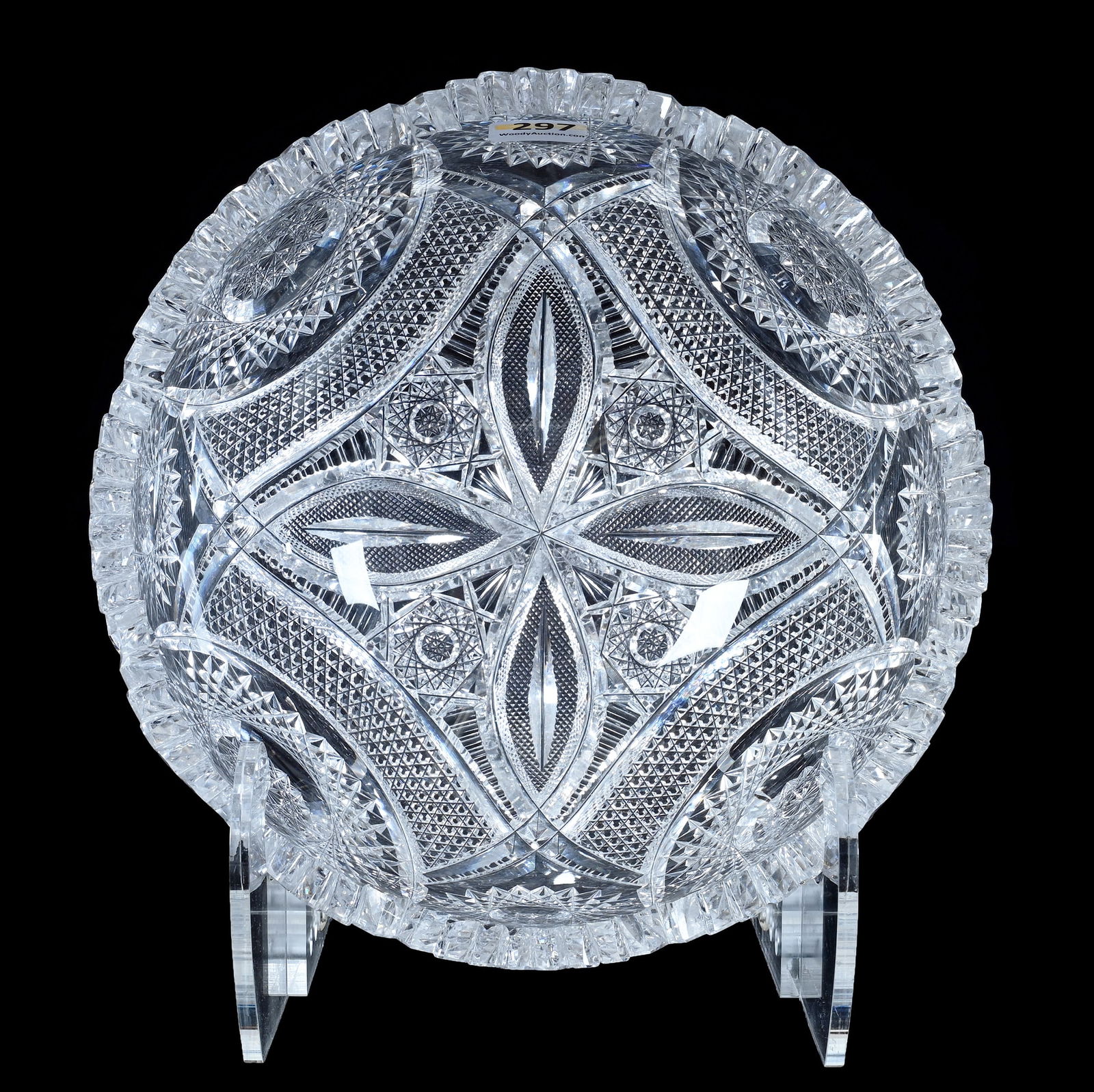 Bowl, American Brilliant Cut Glass (1 of 5)