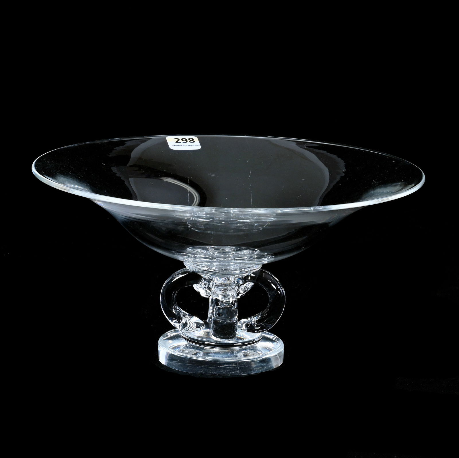 Tazza, Signed Steuben Art Glass (1 of 3)