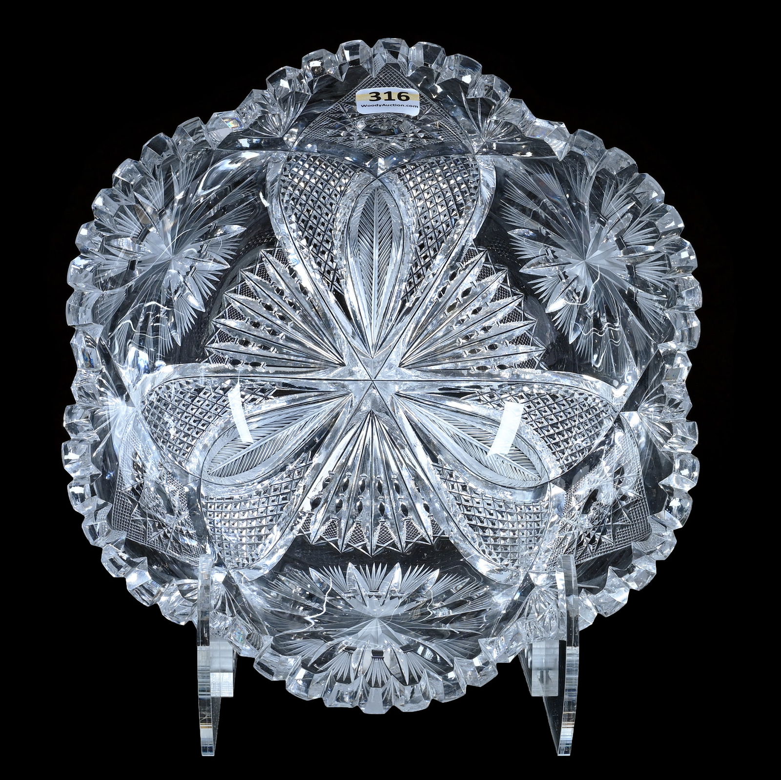 Bowl, American Brilliant Cut Glass (1 of 3)