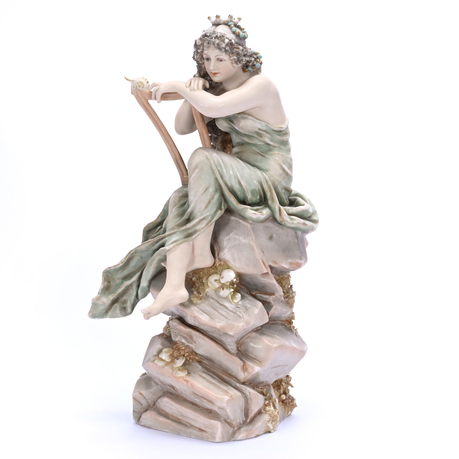 Figurine, Unmarked Royal Dux #255 (1 of 3)