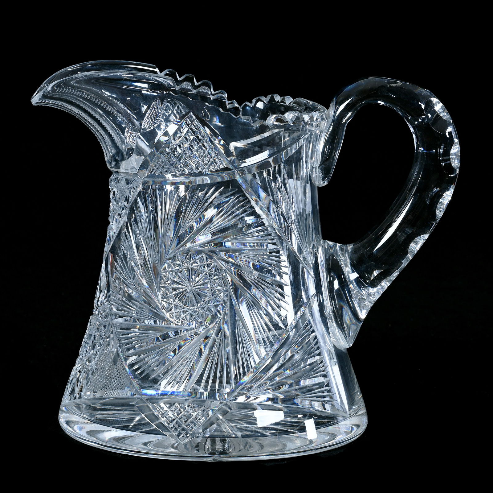 Pitcher, American Brilliant Cut Glass (1 of 3)