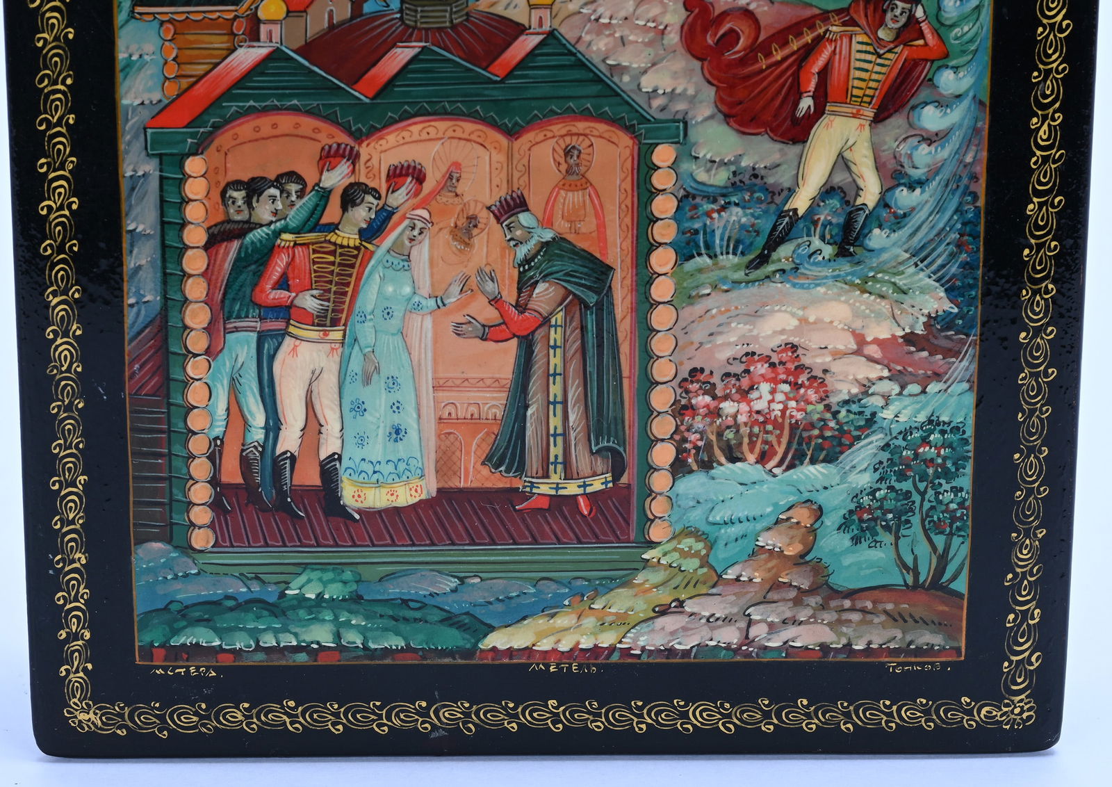 (2) Russian Lacquer Boxes - 5