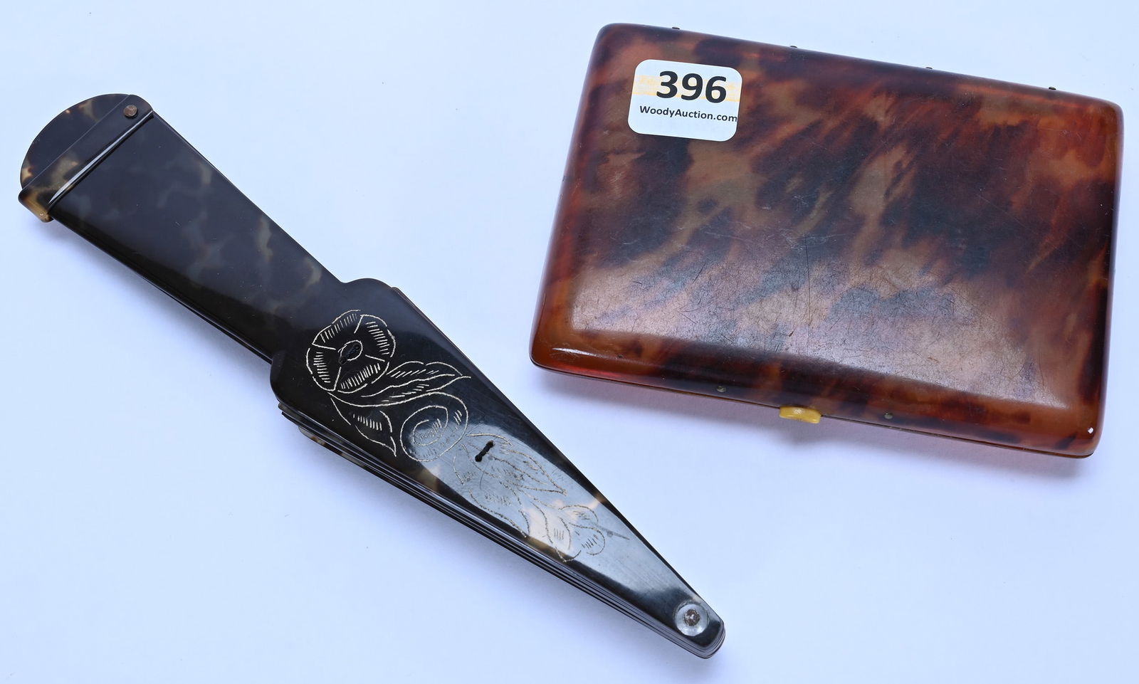 (2) Items With Colored Tortoise Designs - 3