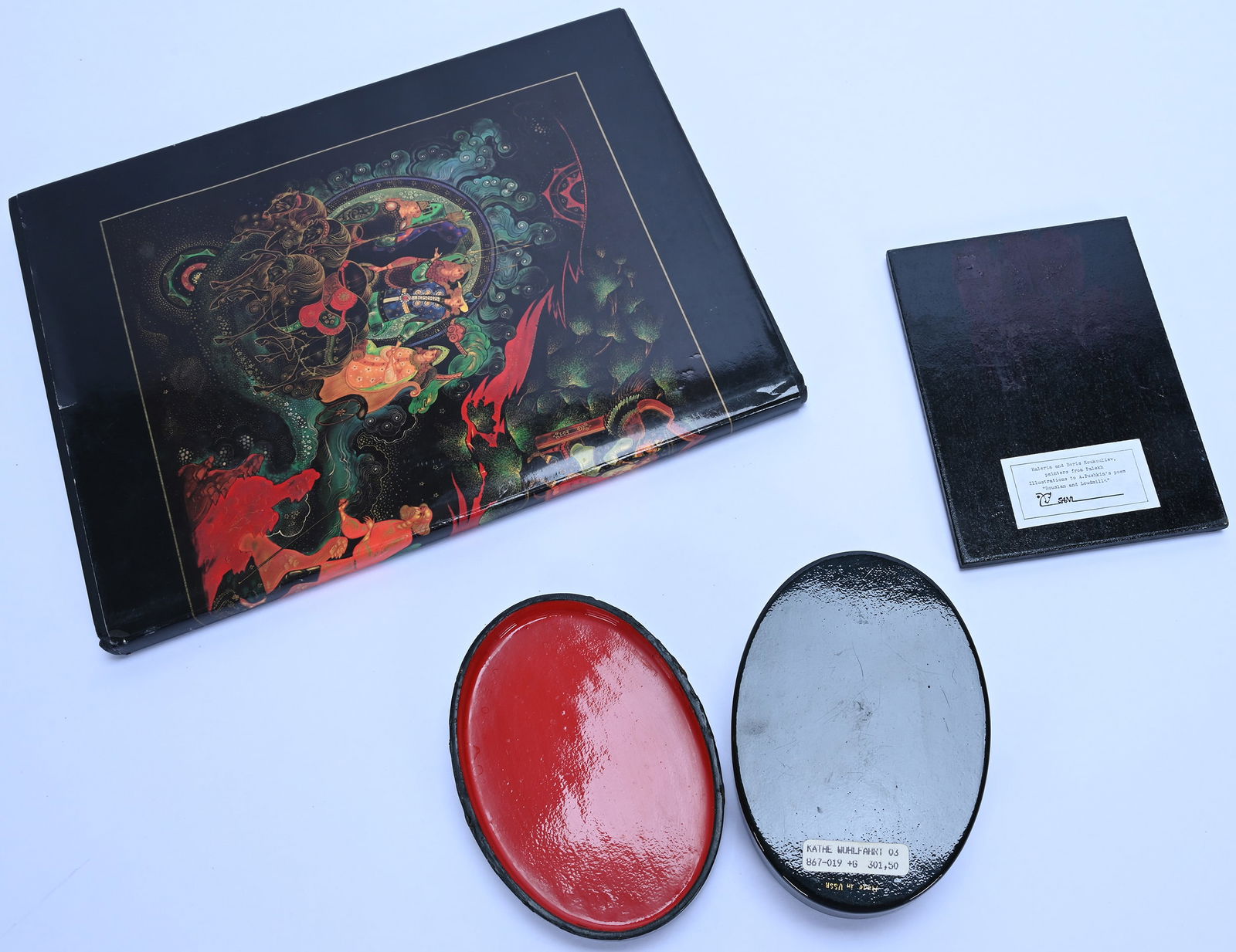 (3) Russian Lacquer Items - 3