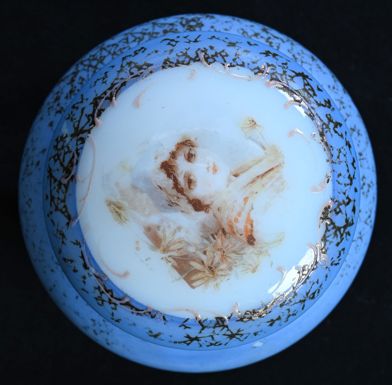 Jewel Box, Opalware Art Glass - 2