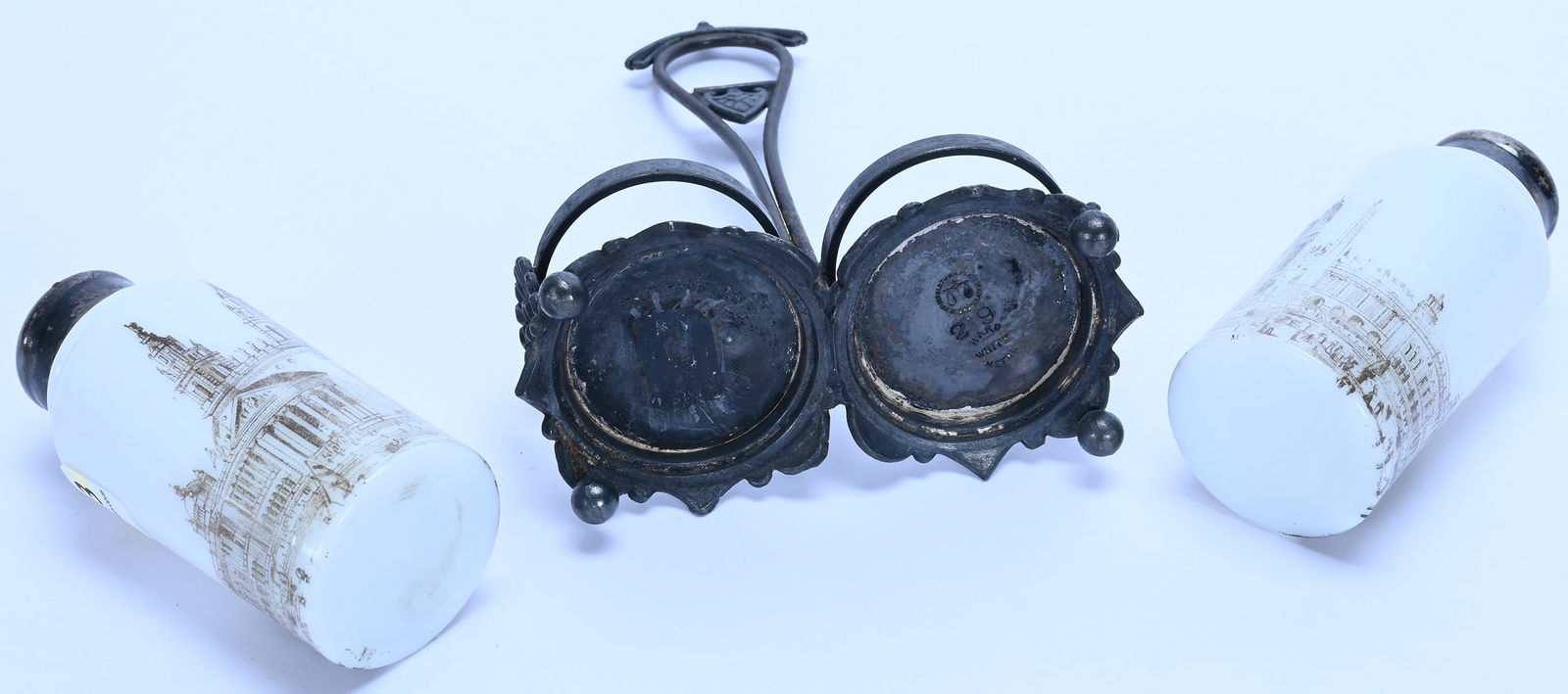 Salt And Pepper Set, White Opalware - 3