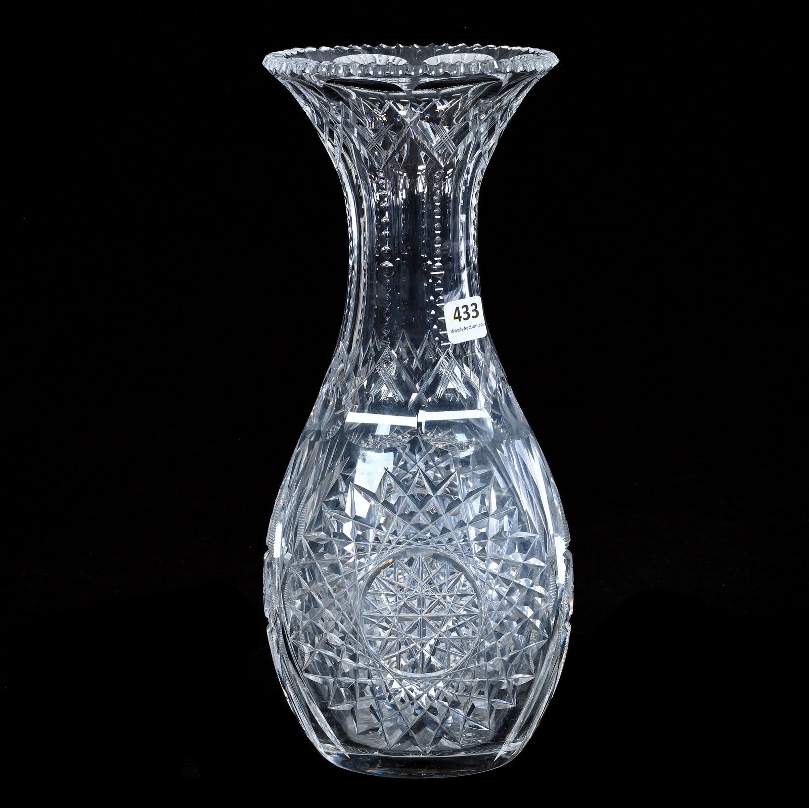 Vase, American Brilliant Cut Glass (1 of 3)
