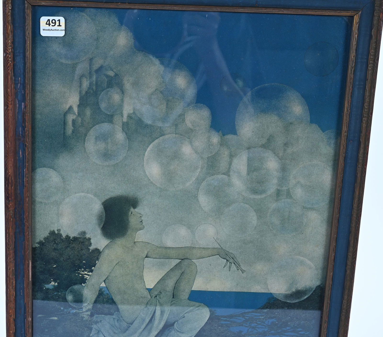 Framed Maxfield Parrish Print - 2