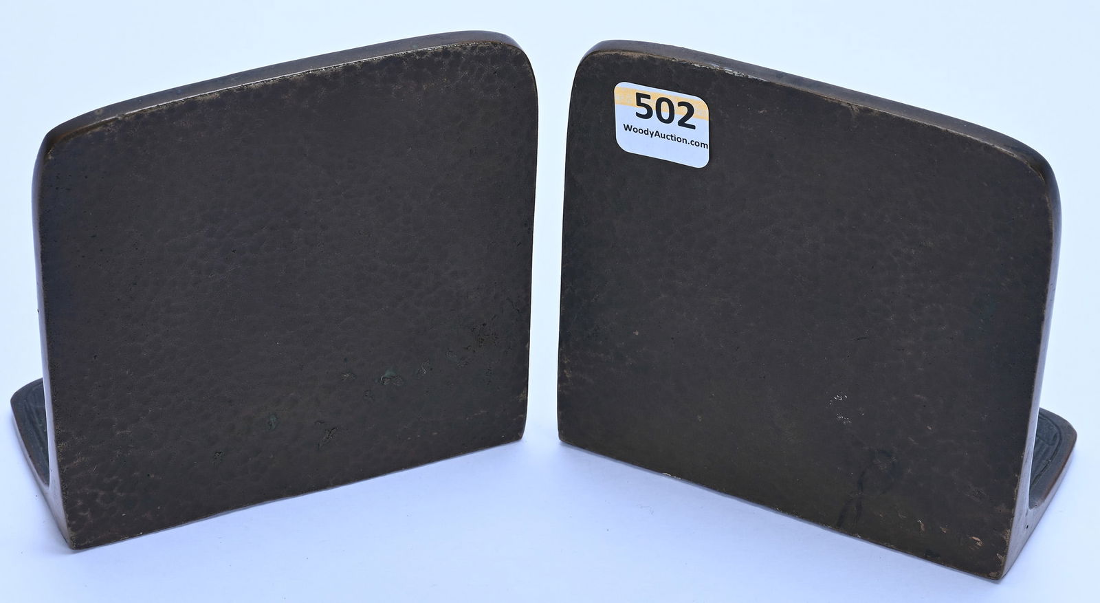 Pair Bronze Bookends - 2