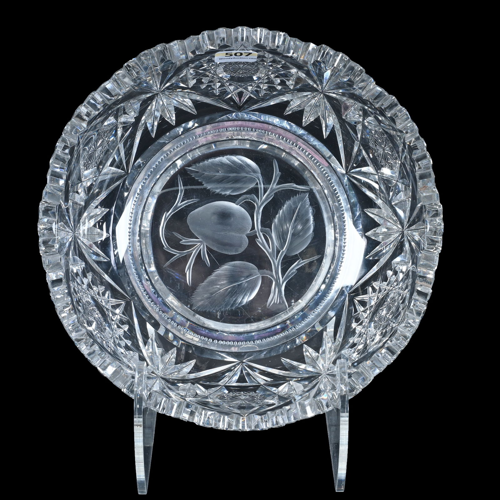 Bowl, American Brilliant Cut Glass (1 of 3)