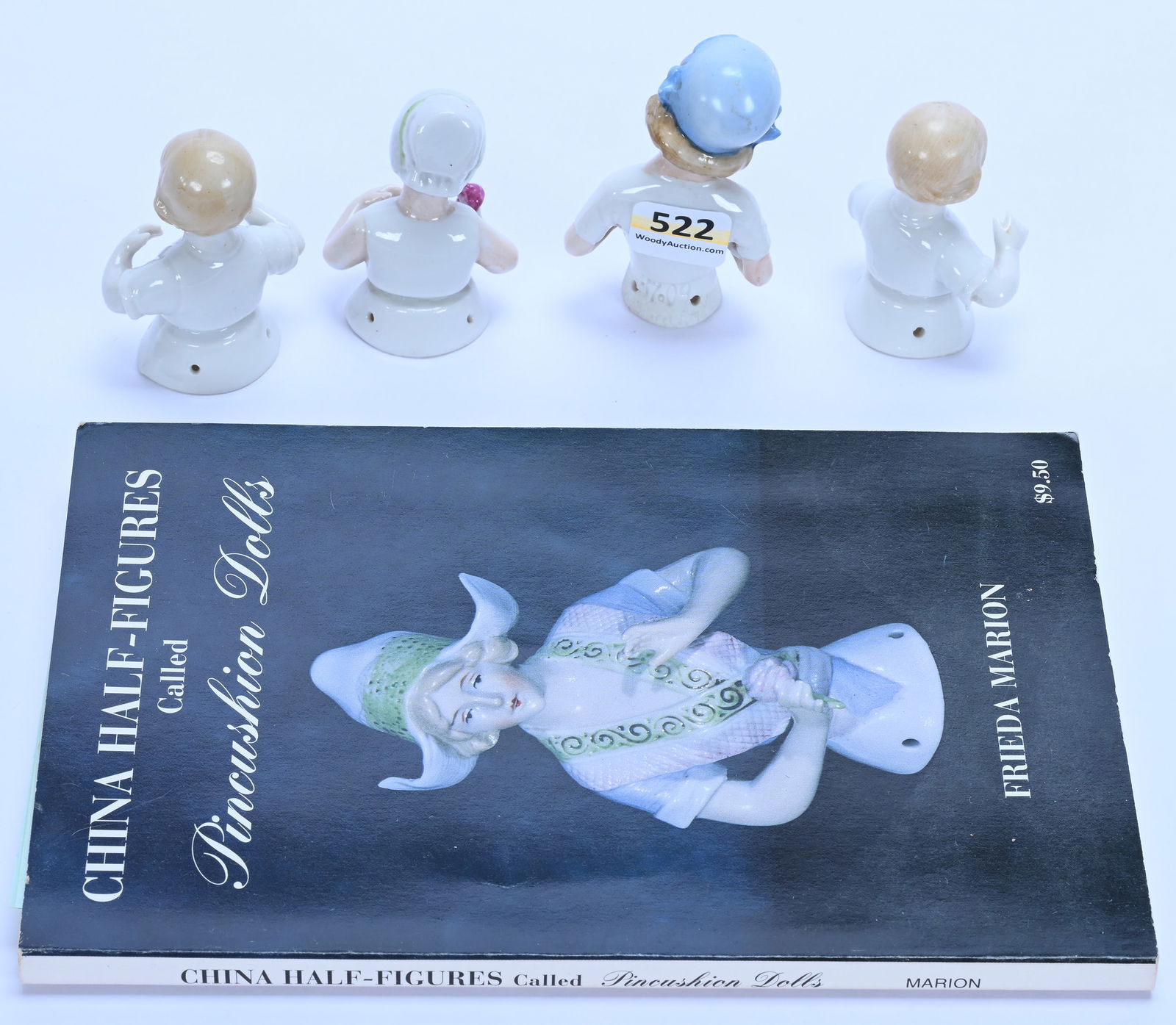 (4) Half-Figure Pin Cushion Dolls - 2