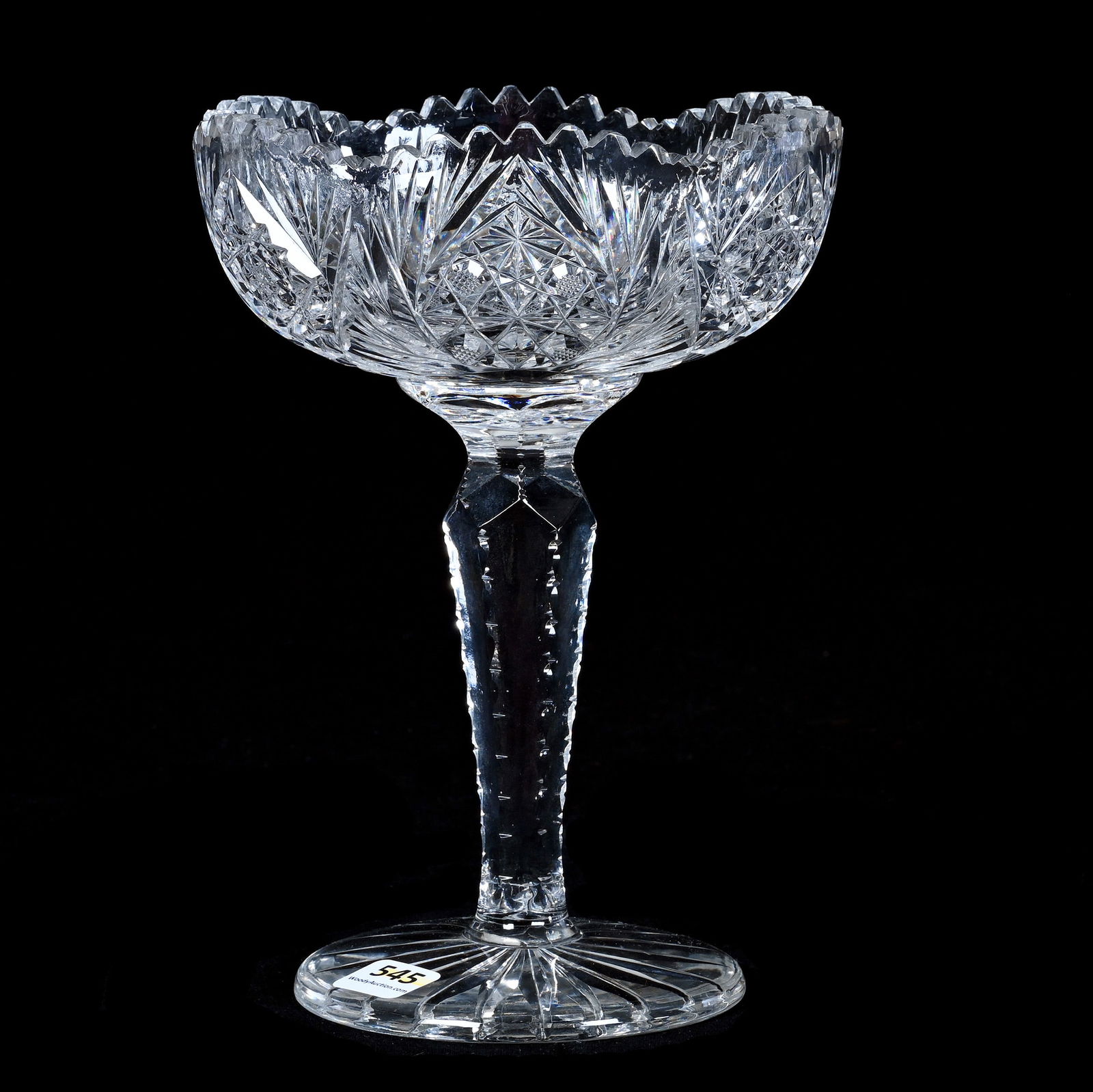 Compote, American Brilliant Cut Glass (1 of 3)