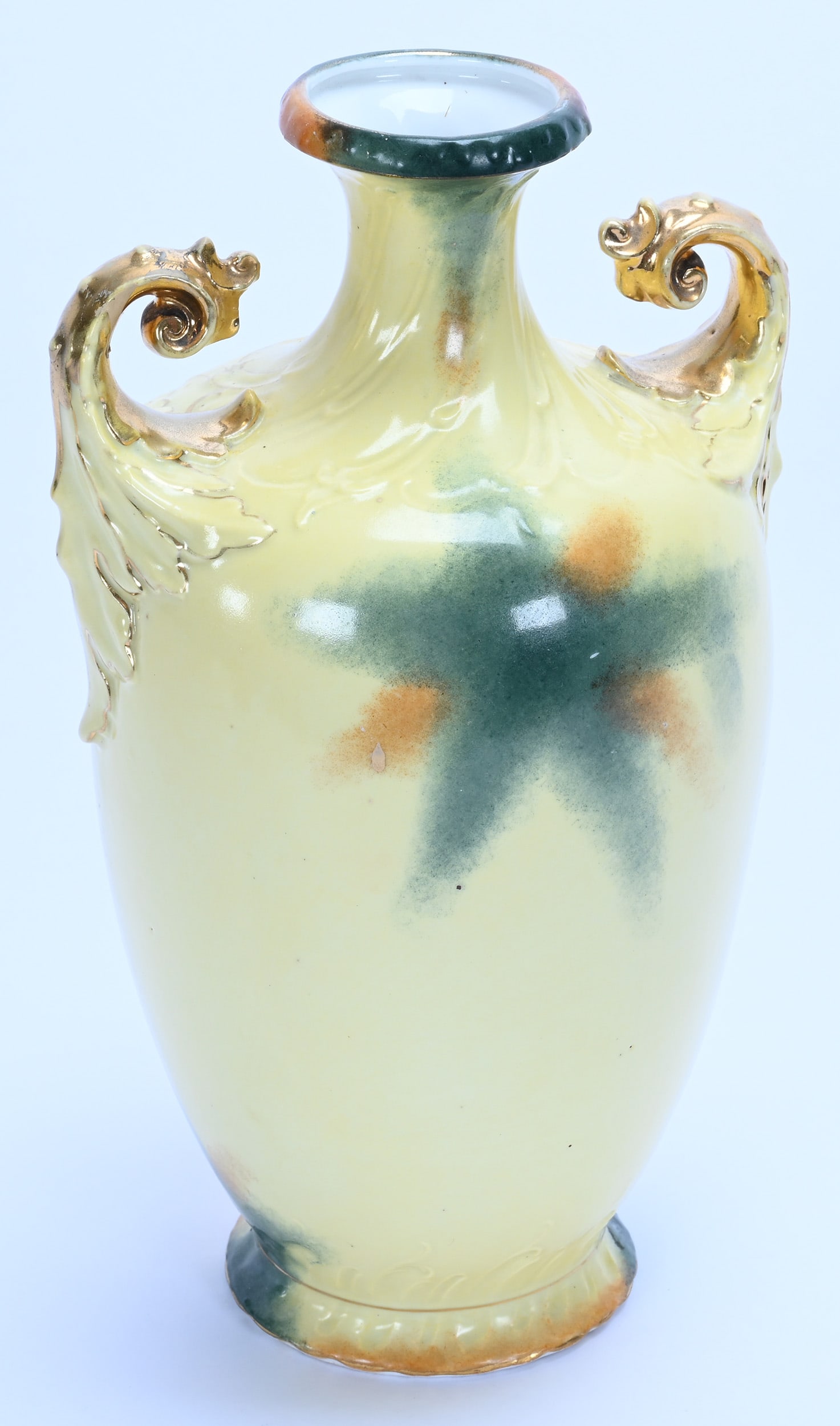 Two Handled Vase, Marked E. S. Germany - 2