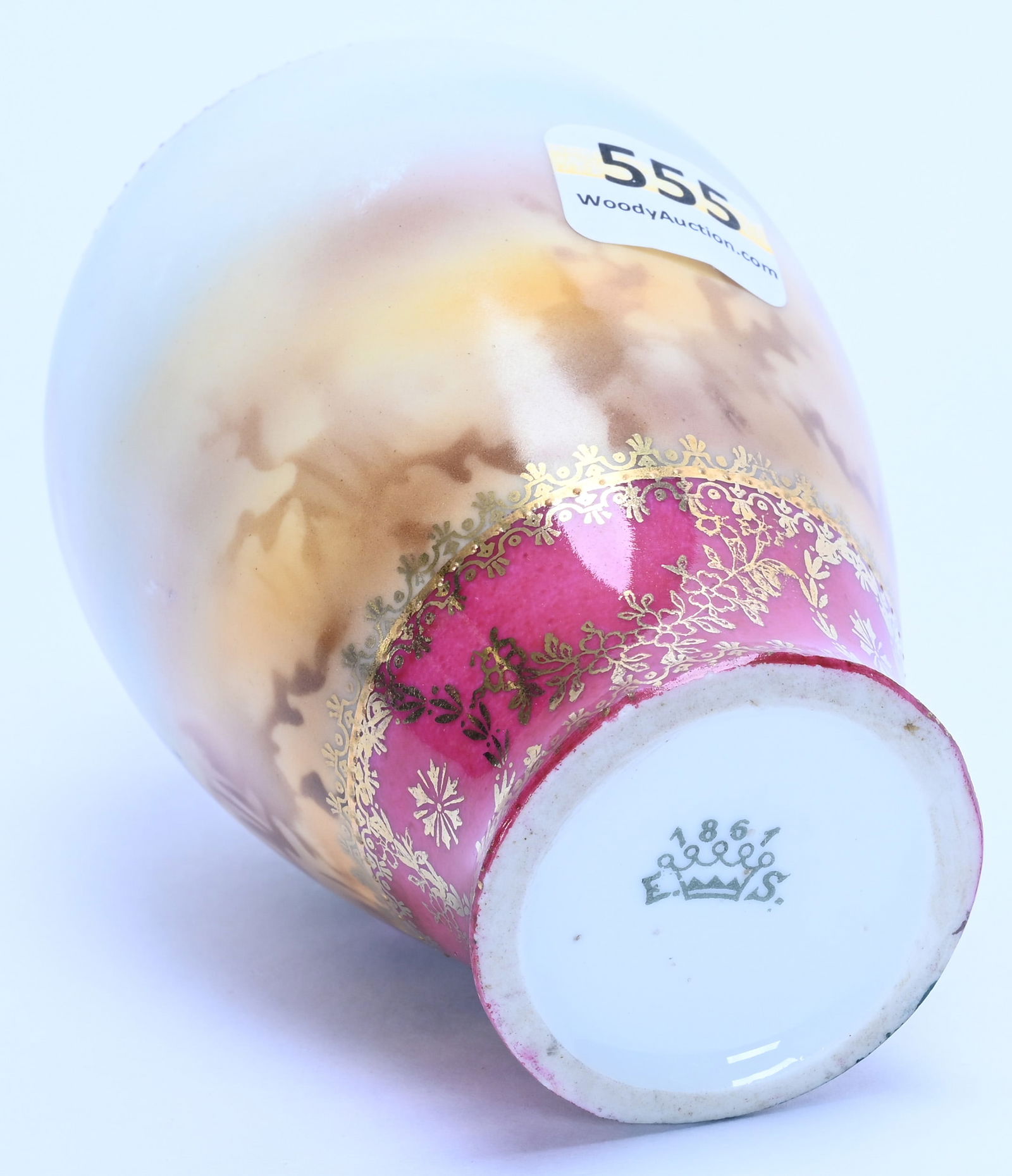 Vase, Marked E. S. Prussia - 3