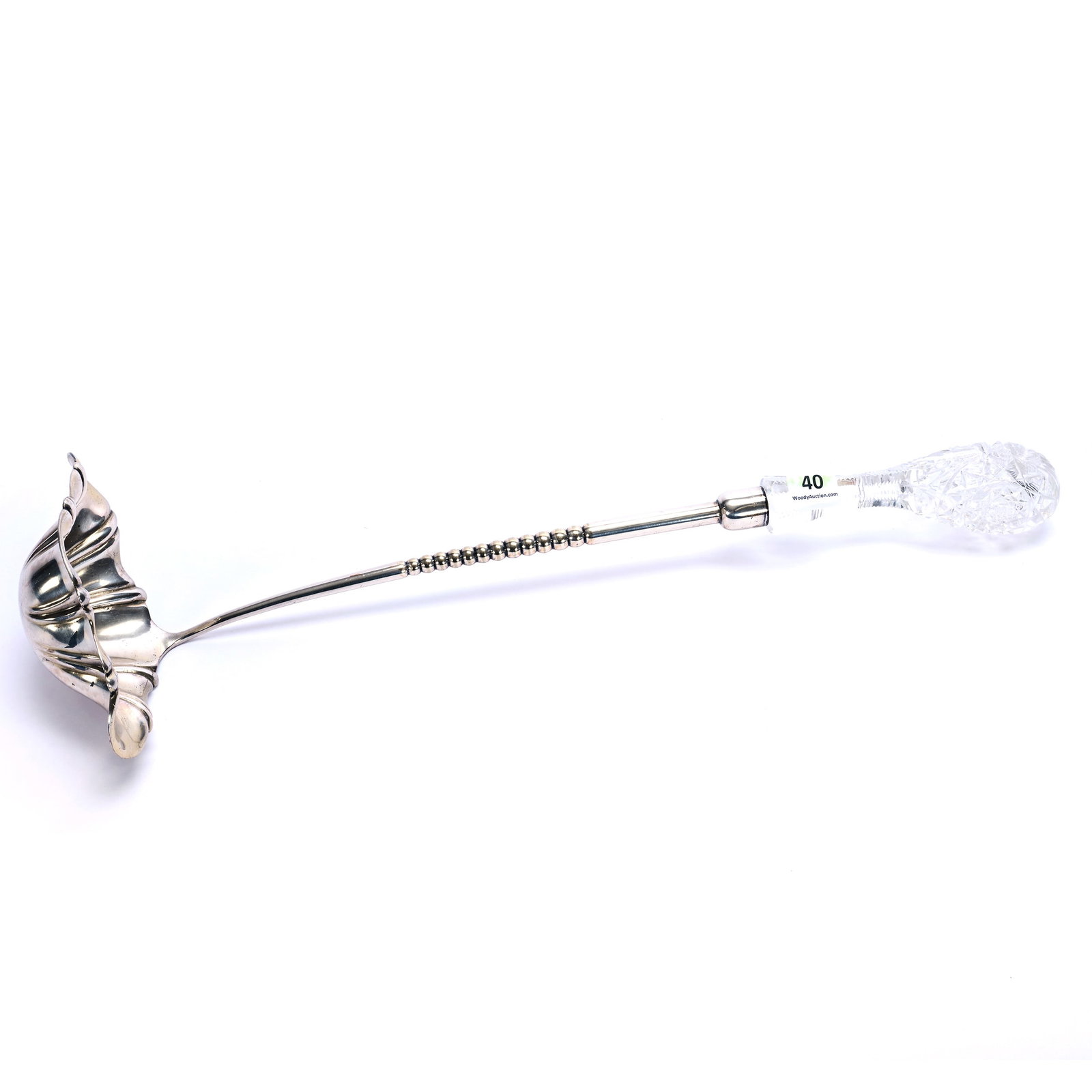 Punch Ladle, American Brilliant Cut Glass (1 of 3)