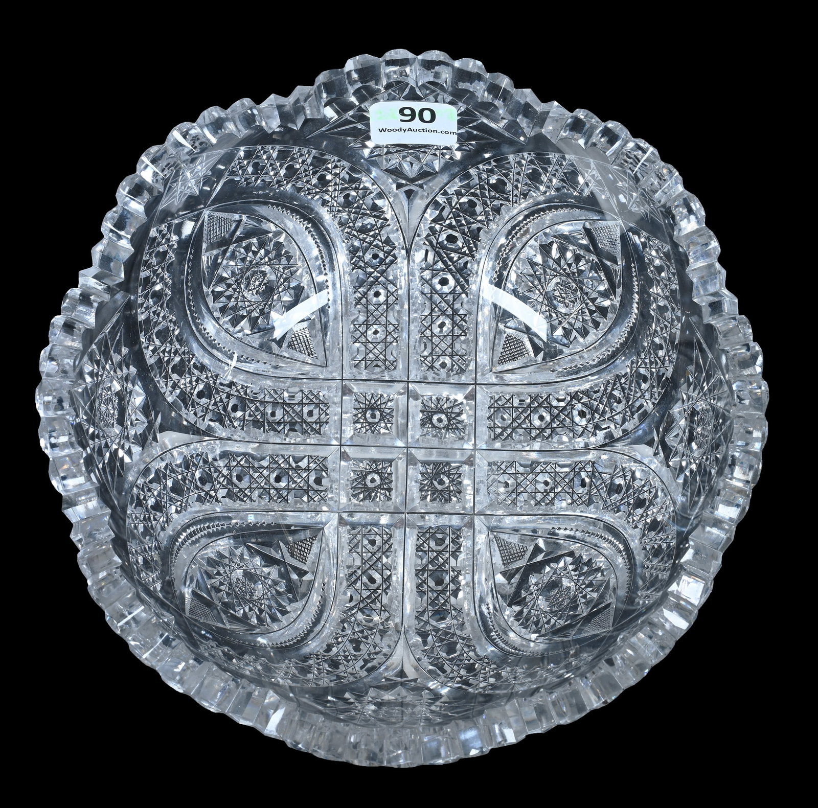 Bowl, American Brilliant Cut Glass (1 of 3)