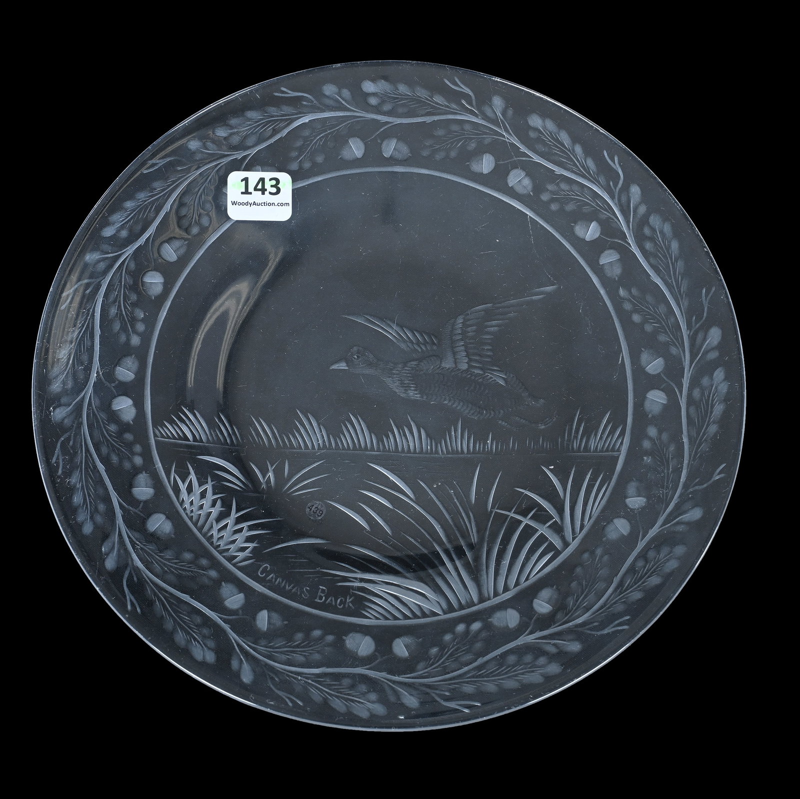 Plate, American Brilliant Cut Glass (1 of 2)