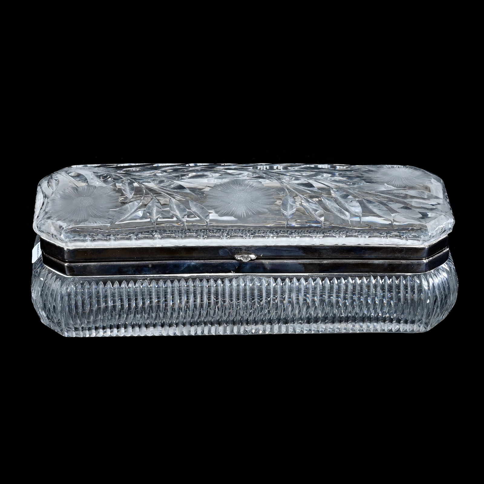 Glove Box, American Brilliant Cut Glass (1 of 5)