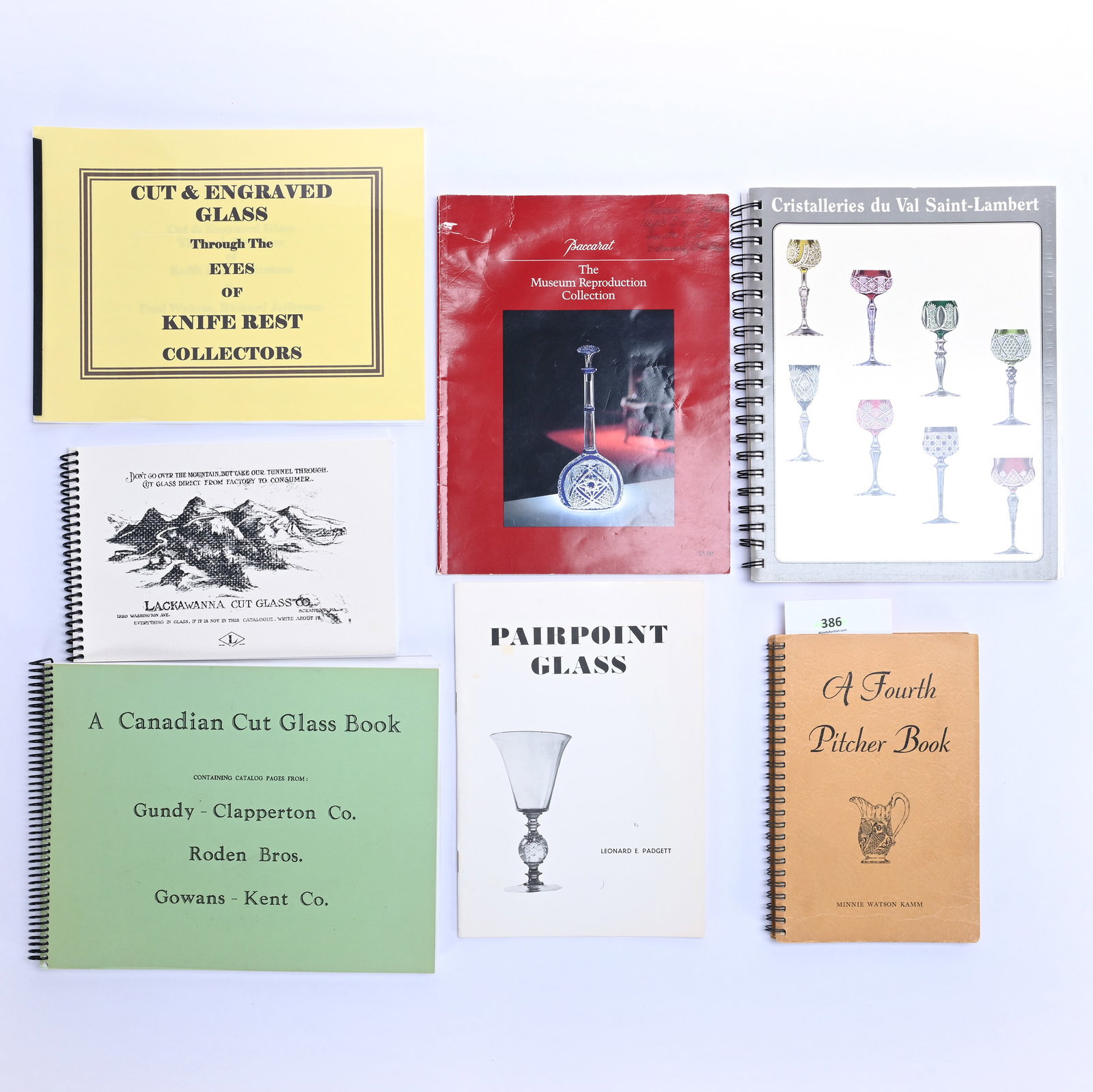 American Brilliant Cut Glass Catalog Reprints Published By ACGA And More (1 of 5)