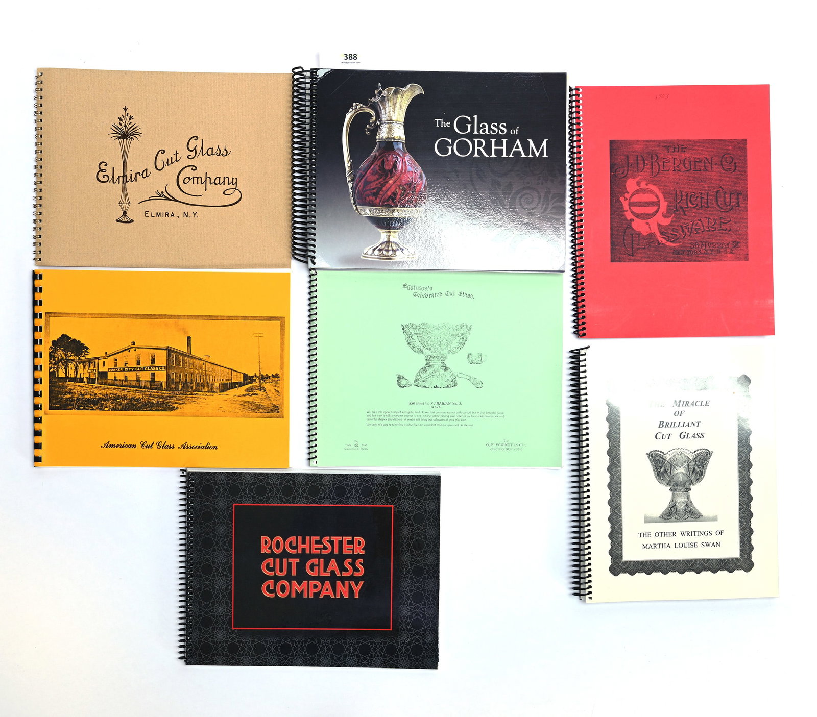 American Brilliant Cut Glass Catalog Reprints Published By ACGA And More (1 of 4)