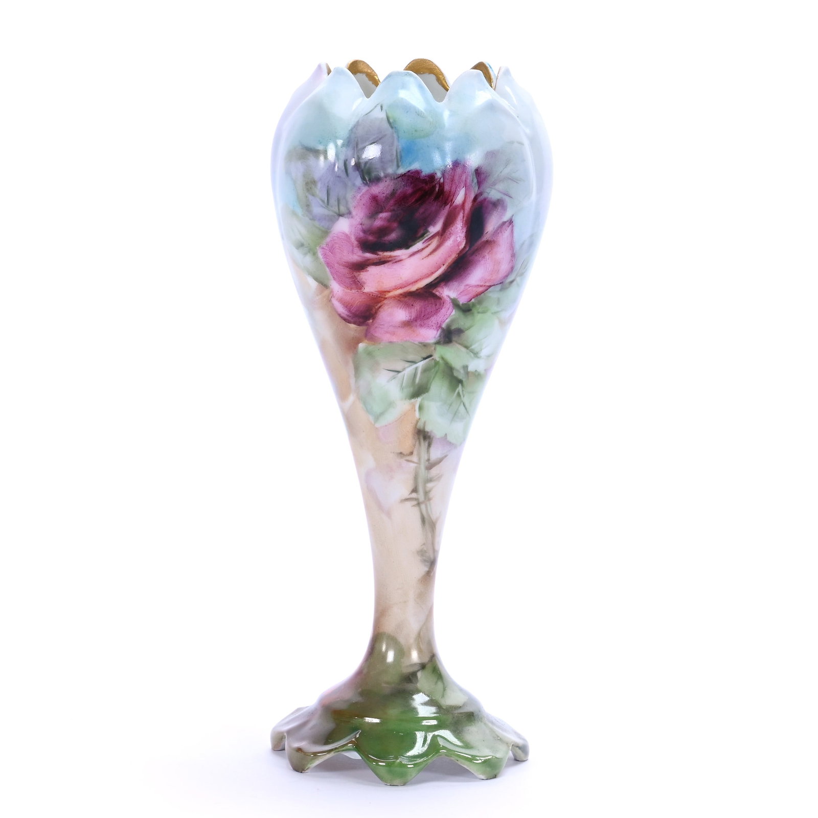Vase, Unmarked Royal Vienna (1 of 3)