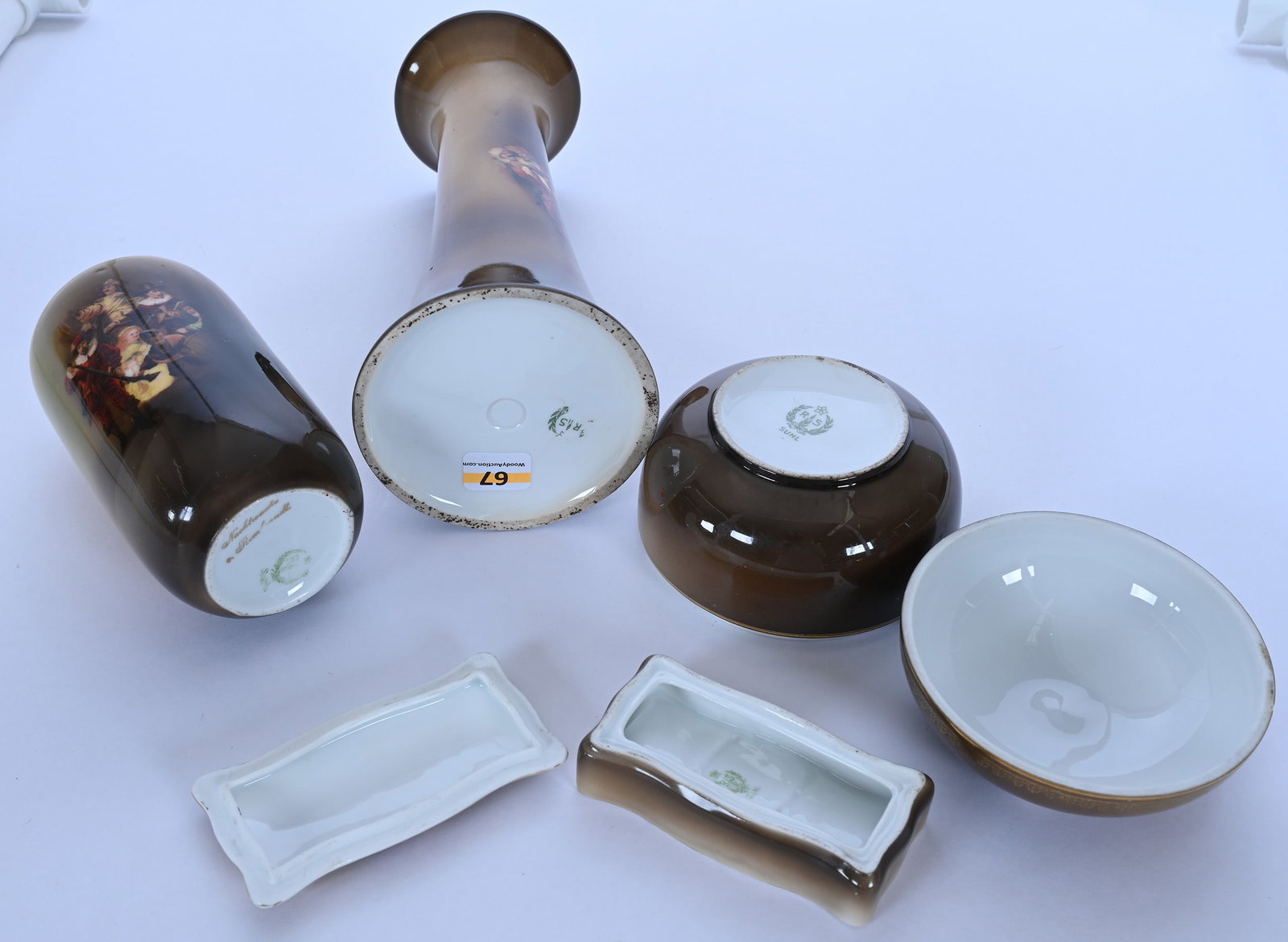 (4) Items, Marked R.S. Suhl - 3