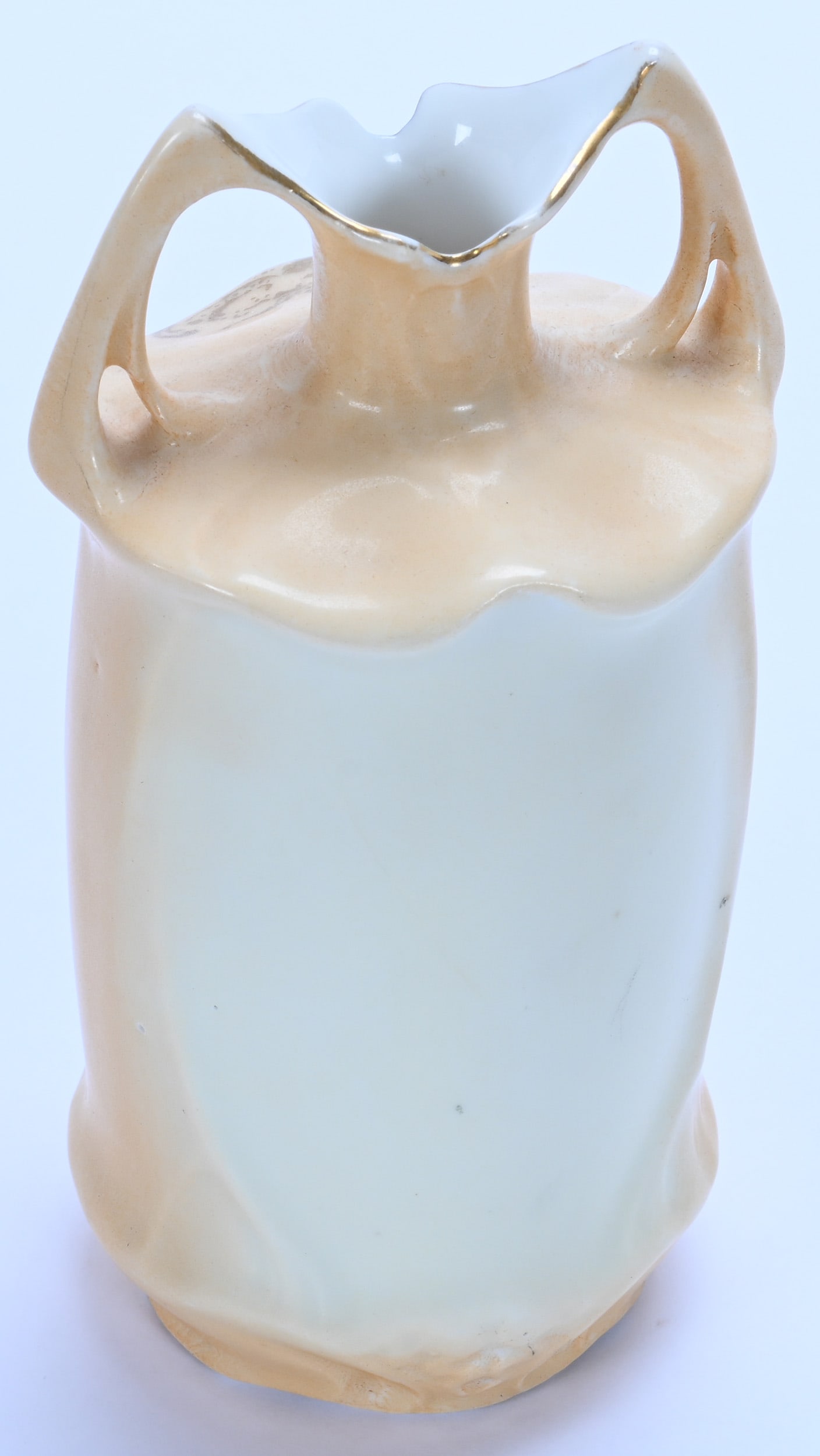 Two Handled Vase, Unmarked Prov Saxe - 2
