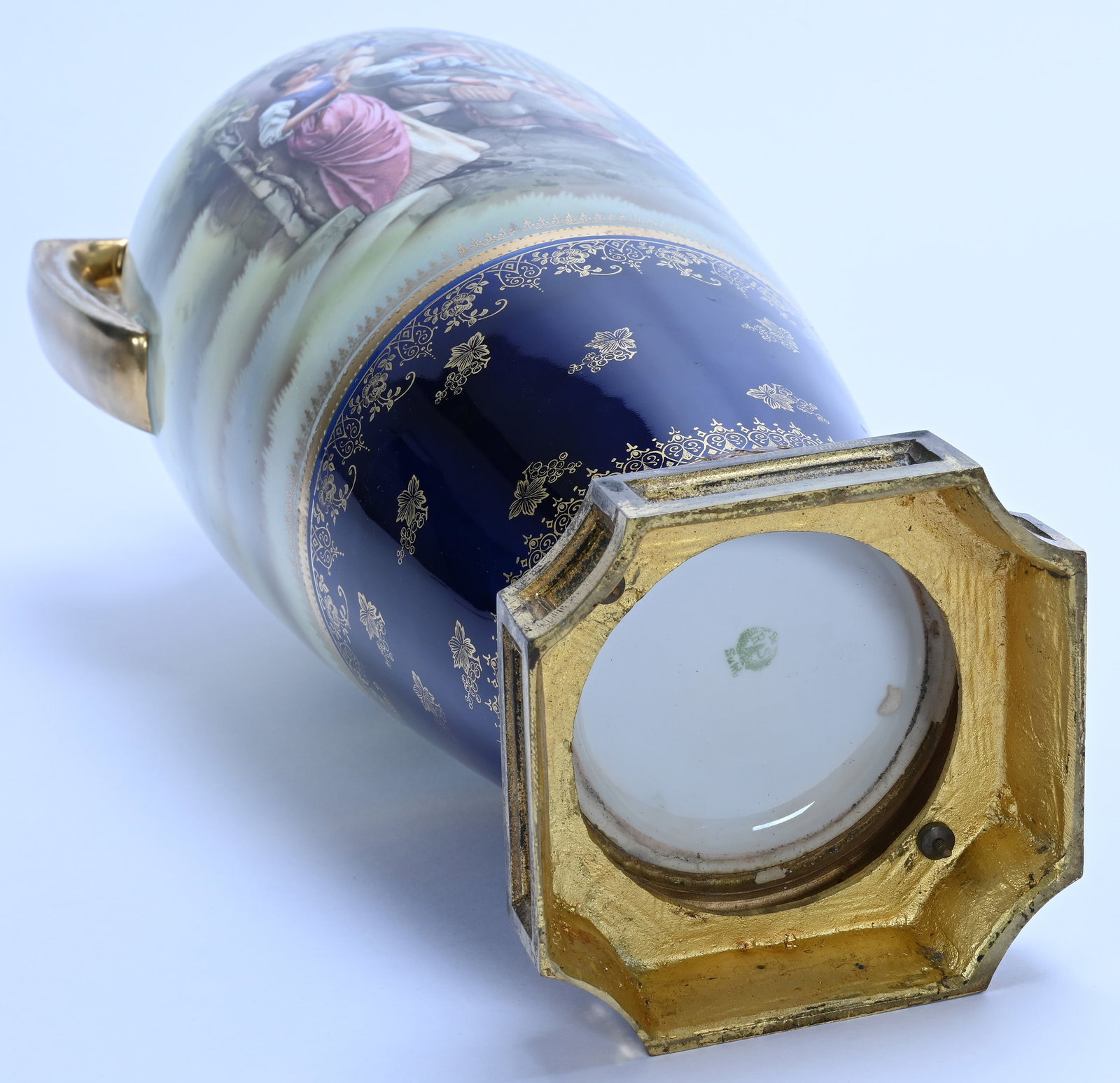 Two Handled Vase, Marked R.S. Suhl - 3