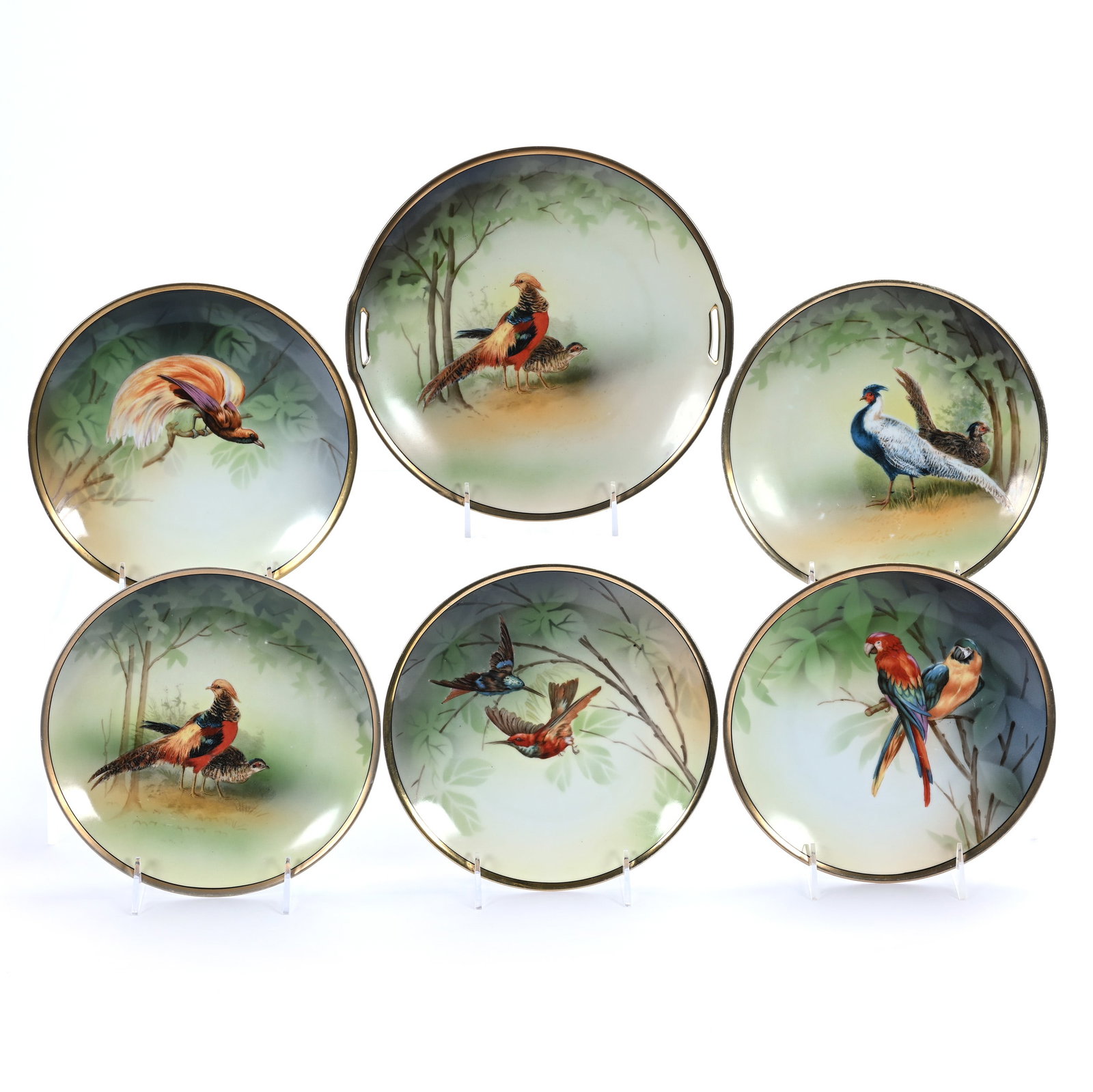 Cake Set, Marked R.S. Germany (1 of 2)