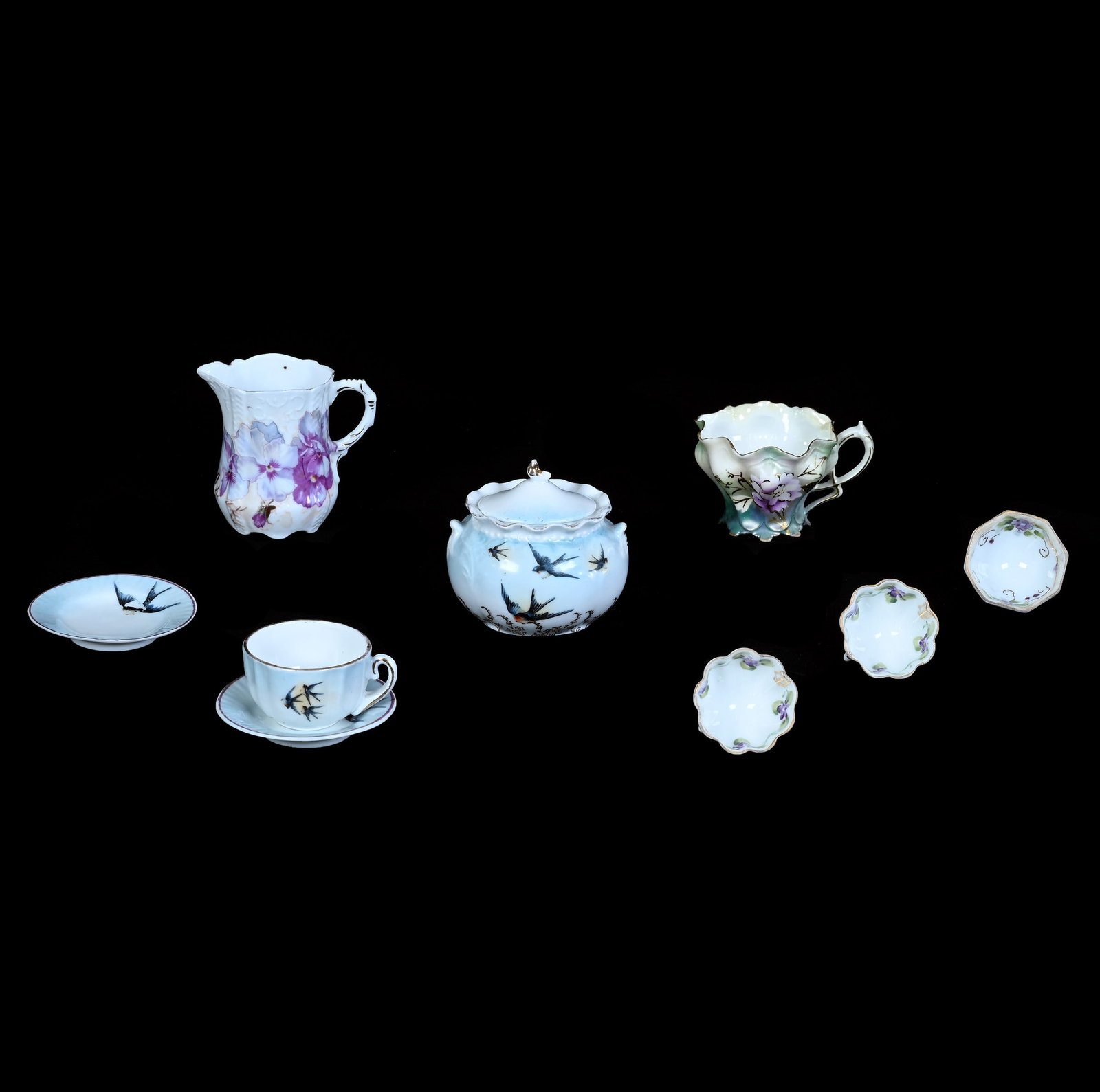 (8) Prussia Style Items (1 of 3)
