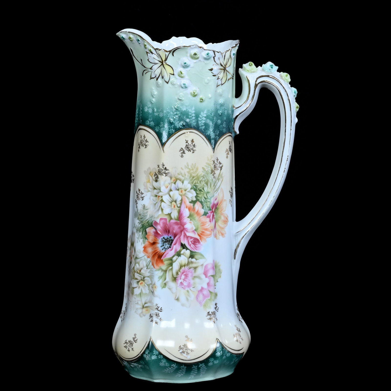Tankard, R.S. Steeple Mark, Rosebud Mold (1 of 3)
