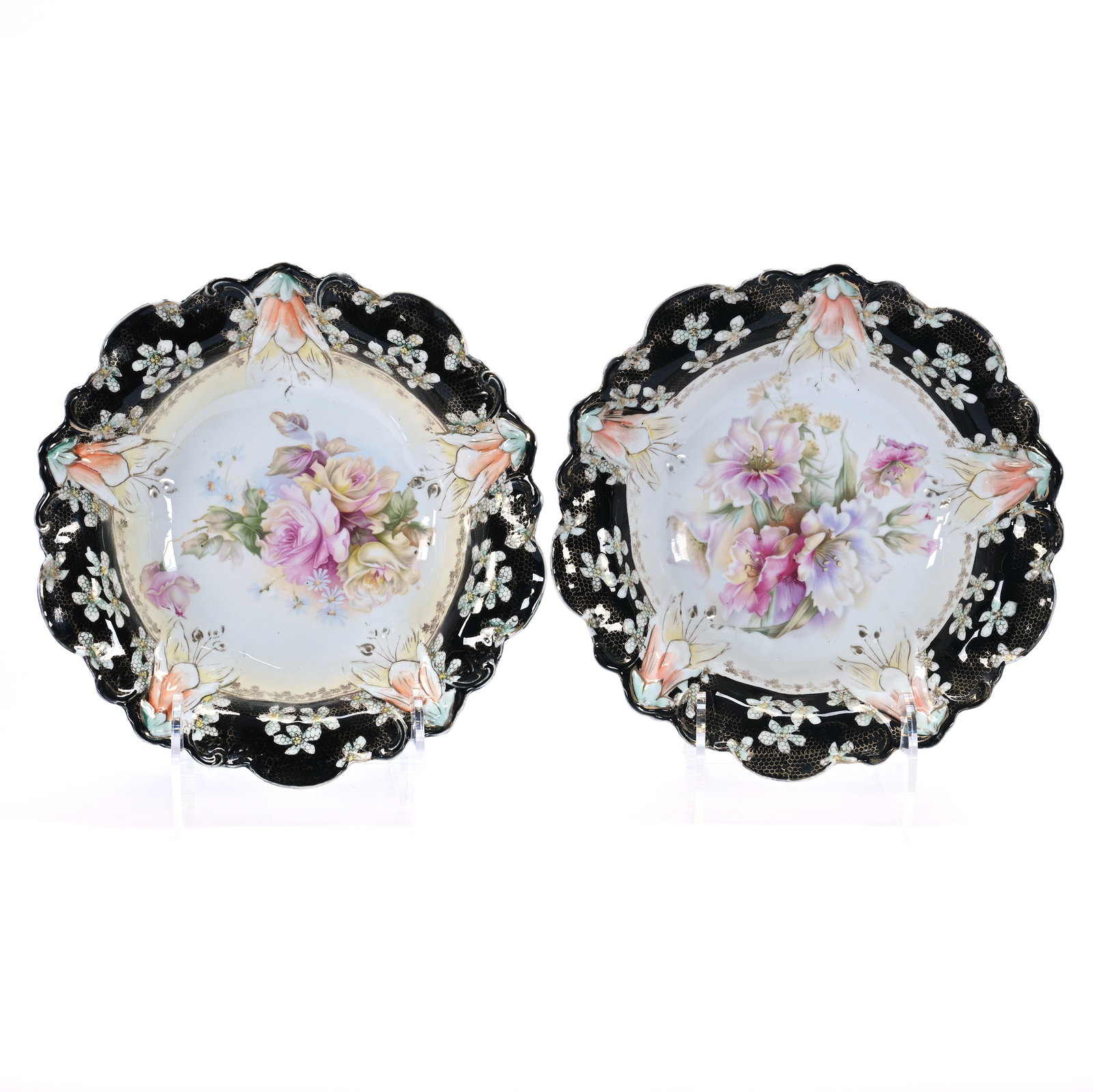 Pair Bowls, Unmarked R.S. Prussia (1 of 2)