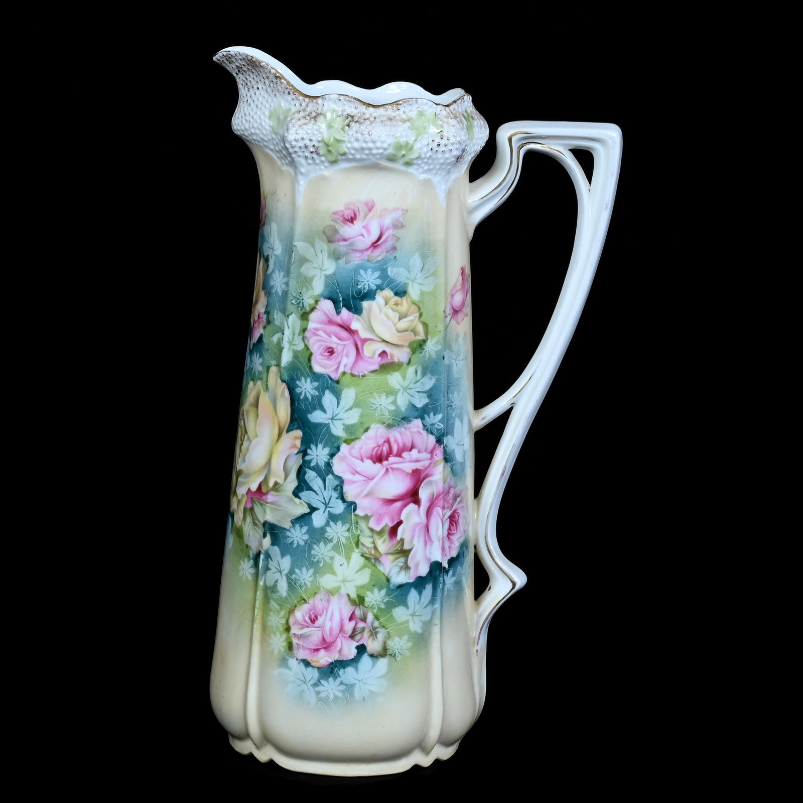Tankard, Unmarked R.S. Prussia, Stipple Mold (1 of 3)