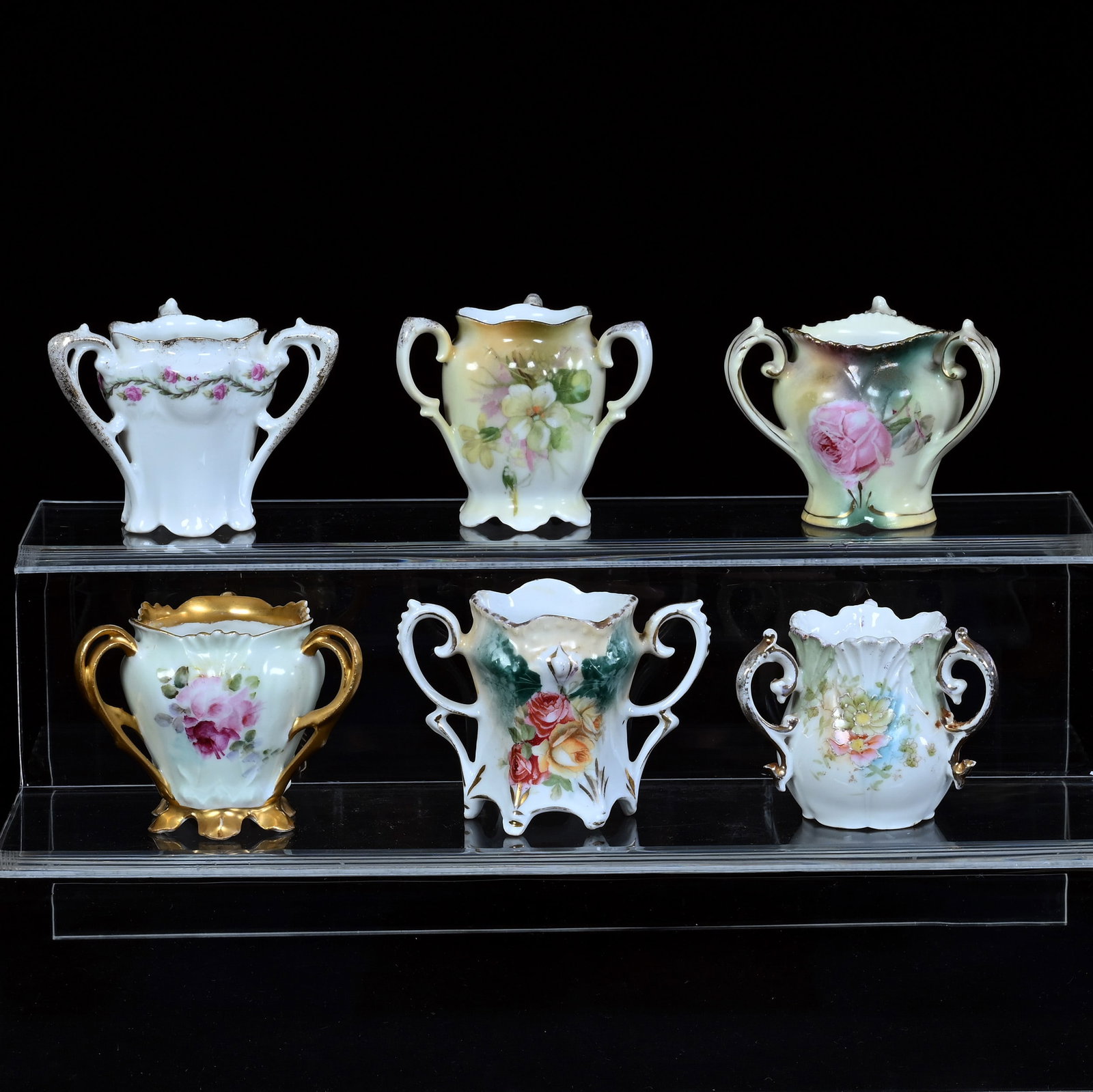 (6) Toothpick Holders, R.S. Prussia (1 of 5)