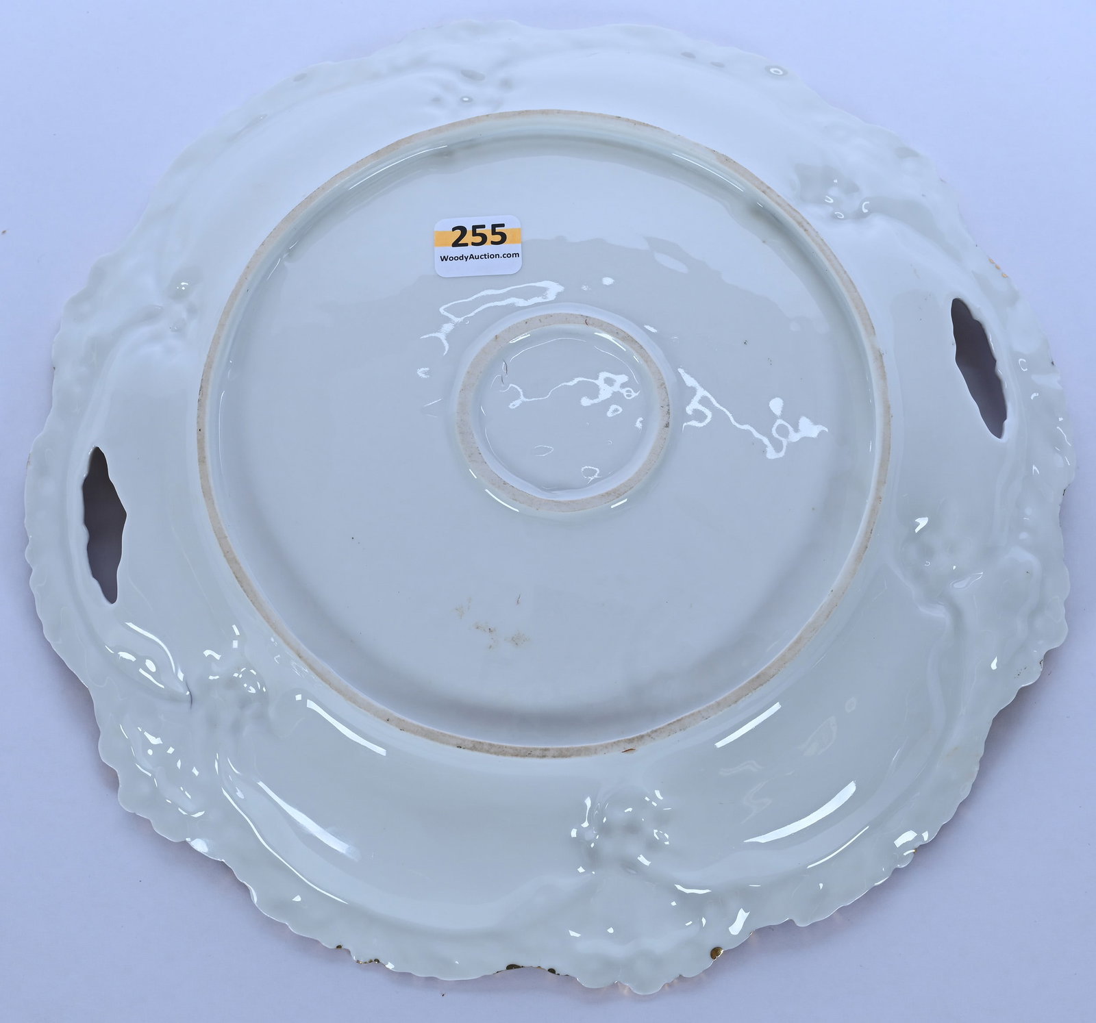 Two Handled Cake Plate, Unmarked Germany - 2