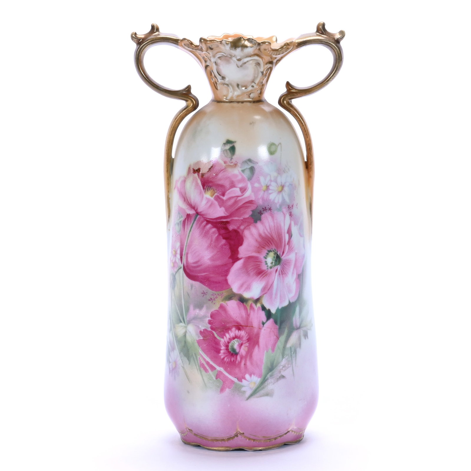 Two Handled Vase, Marked R.S. Prussia (1 of 4)