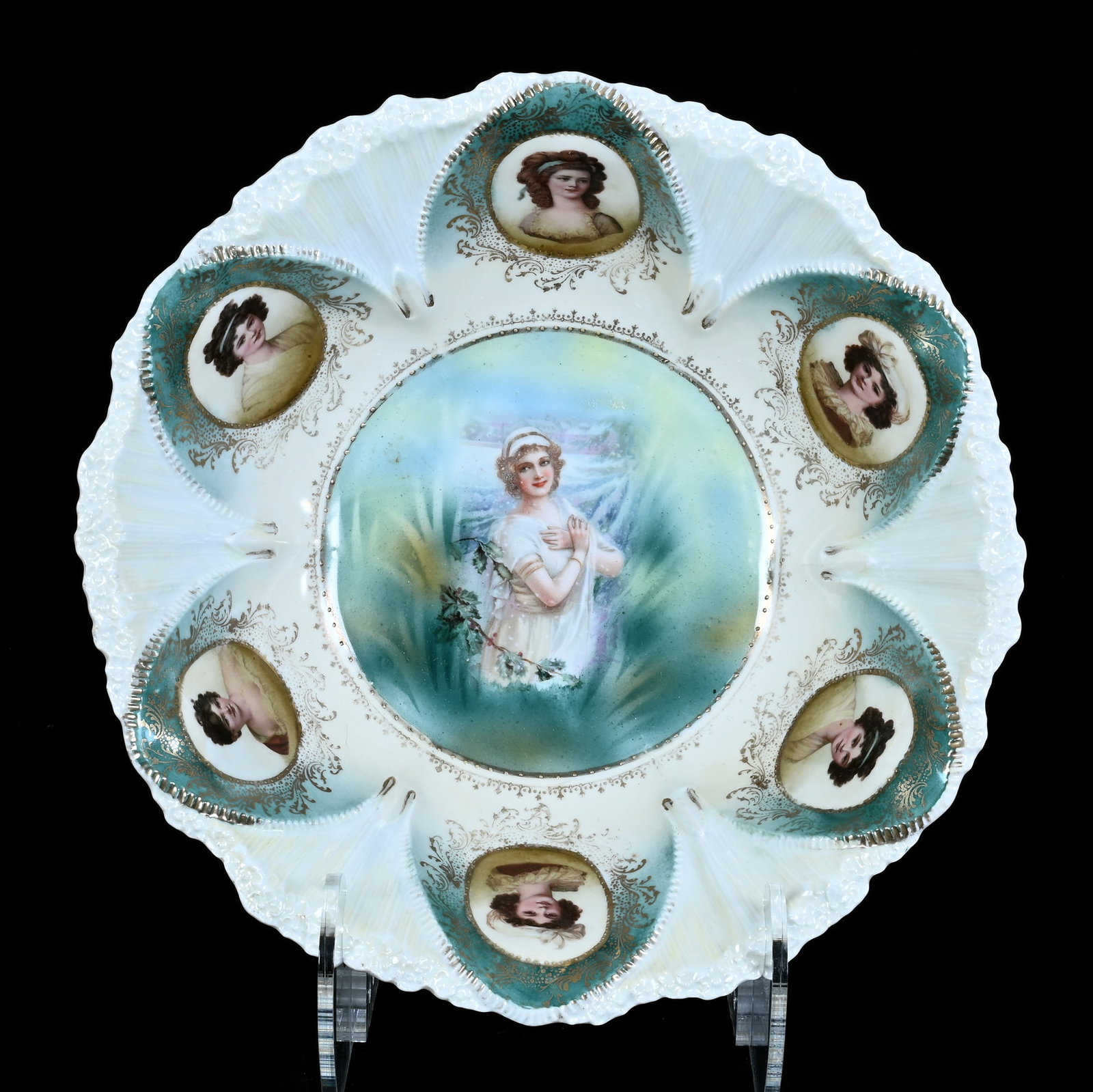 Bowl, Marked R.S. Prussia (1 of 2)