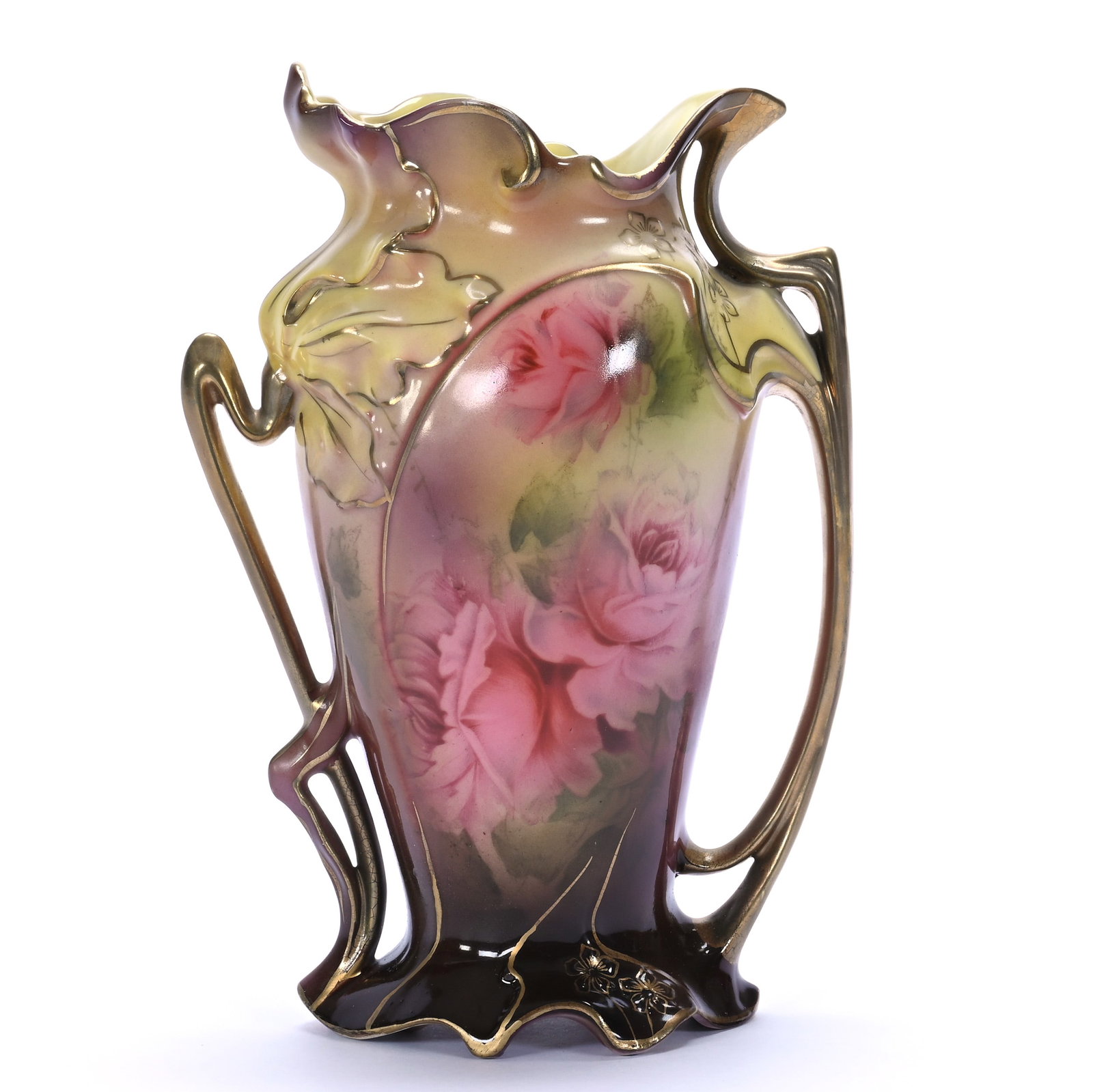 Two Handled Vase, Marked Royal Vienna (1 of 3)