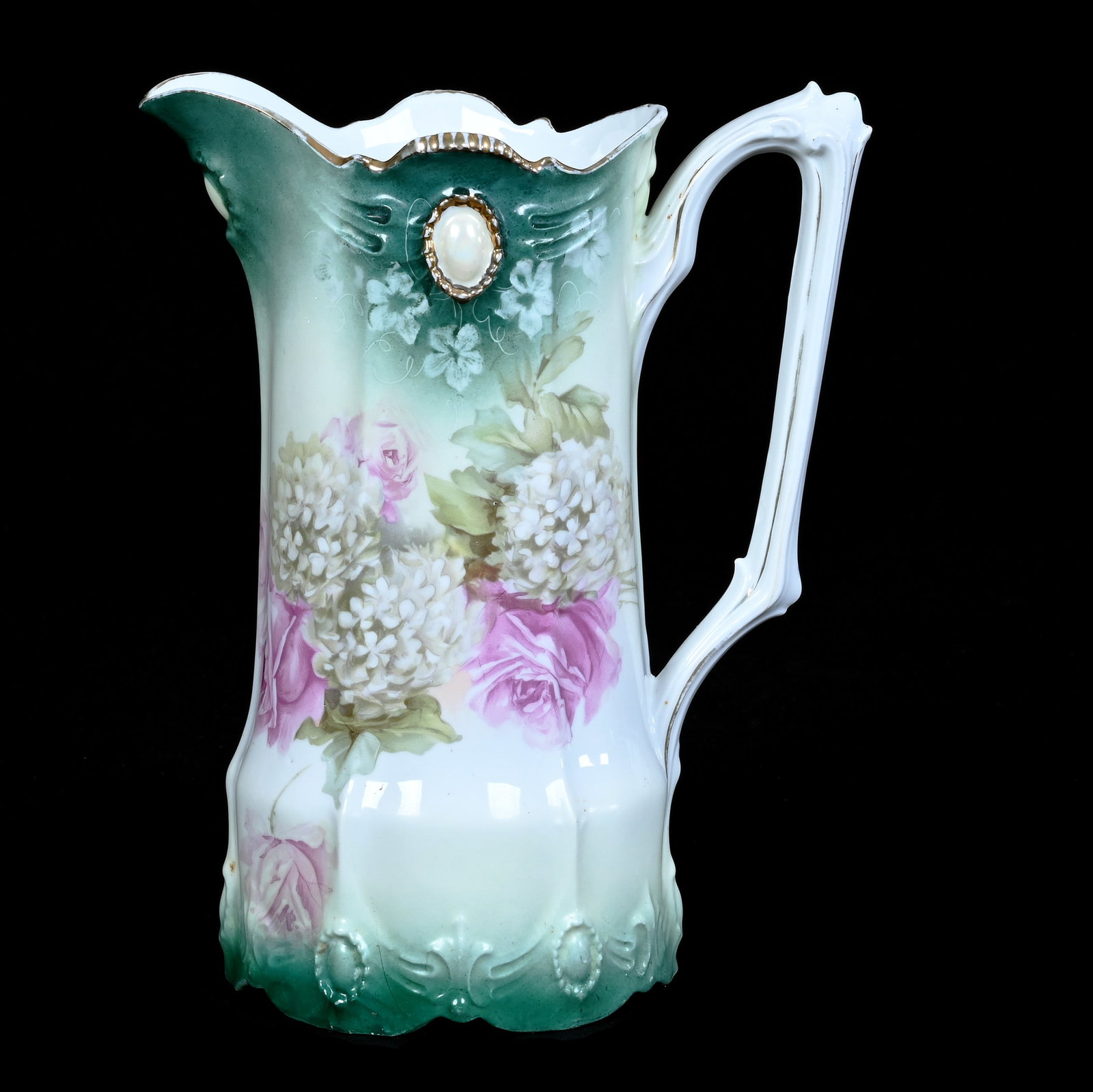 Tankard, Marked R.S. Prussia, Ribbon And Jewel Mold (1 of 4)