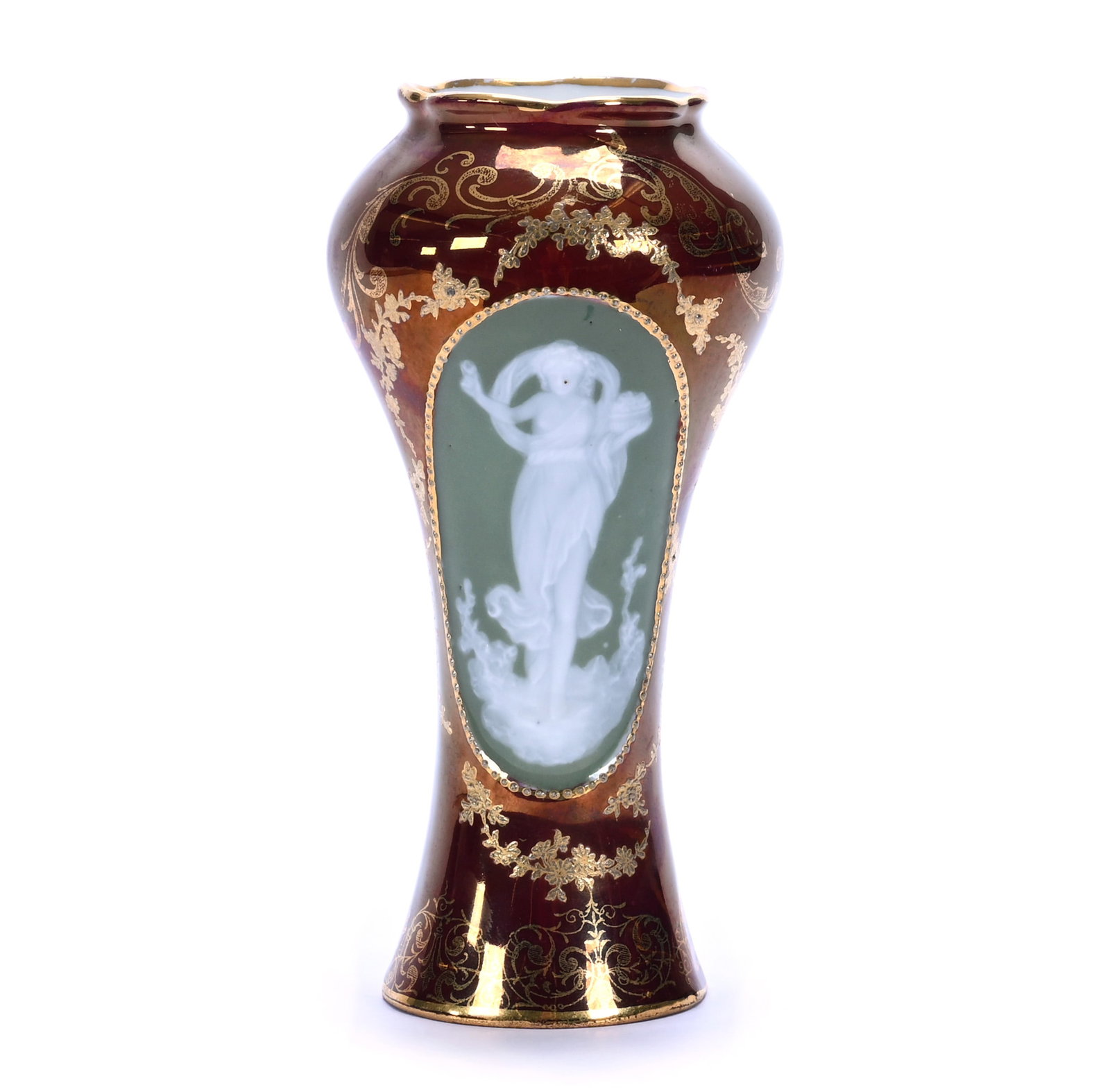 Vase, Marked Royal Pate Sur Pate (1 of 3)