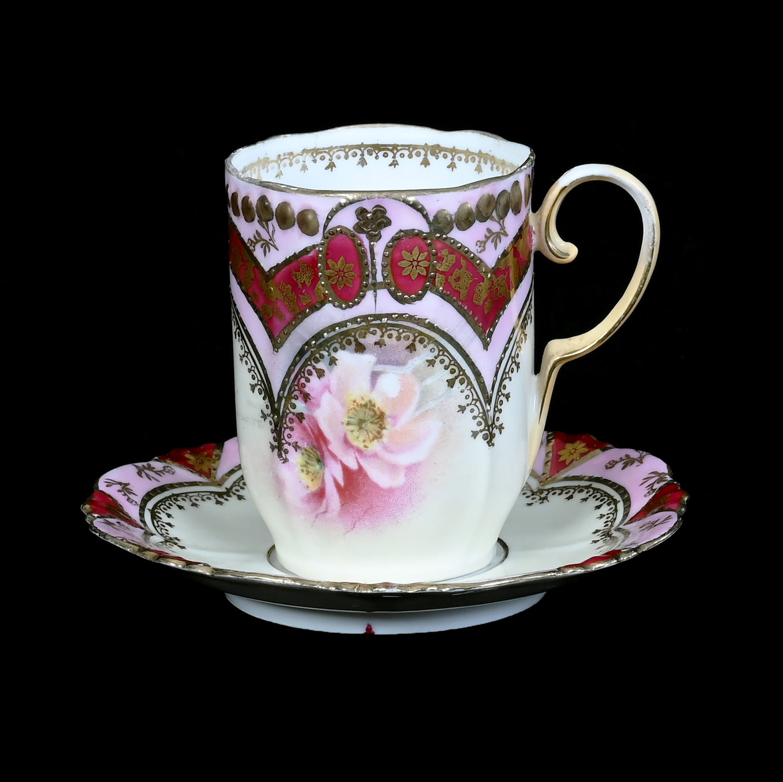Cup And Saucer, Marked R.S. Prussia (1 of 4)