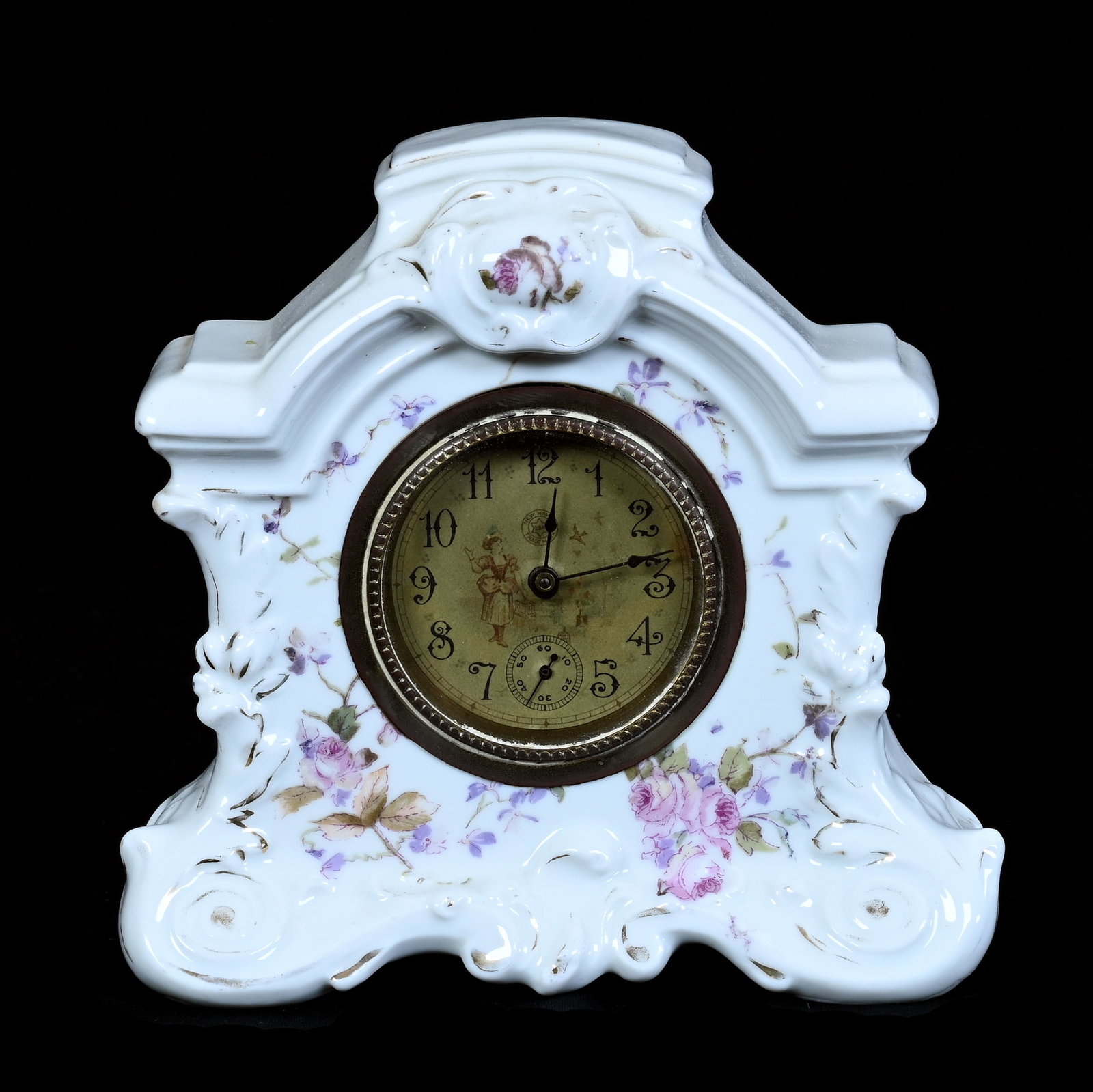Desk Clock, Unmarked Early Prussia (1 of 3)