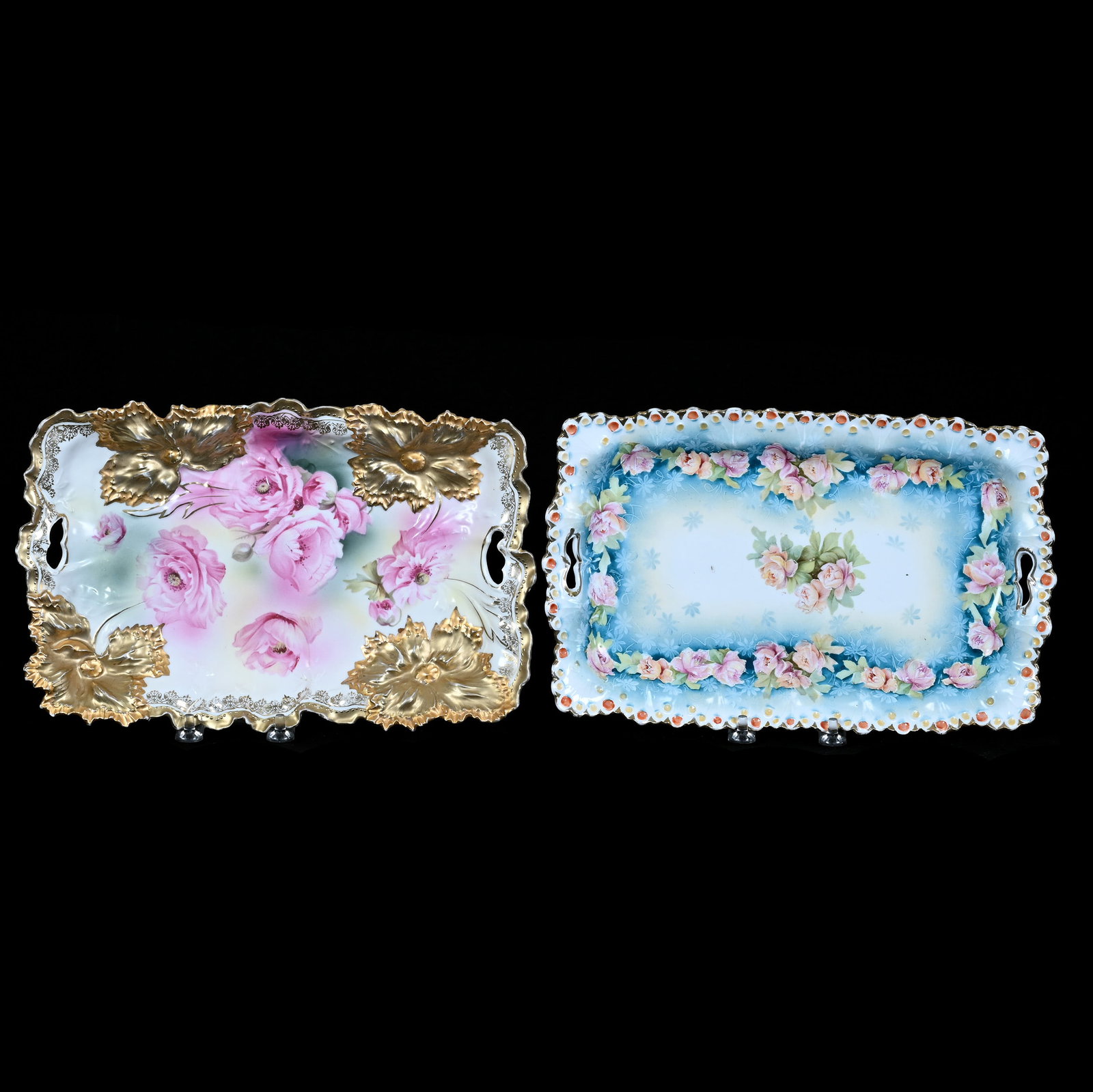 (2) Dresser Trays, R.S. Prussia (1 of 2)