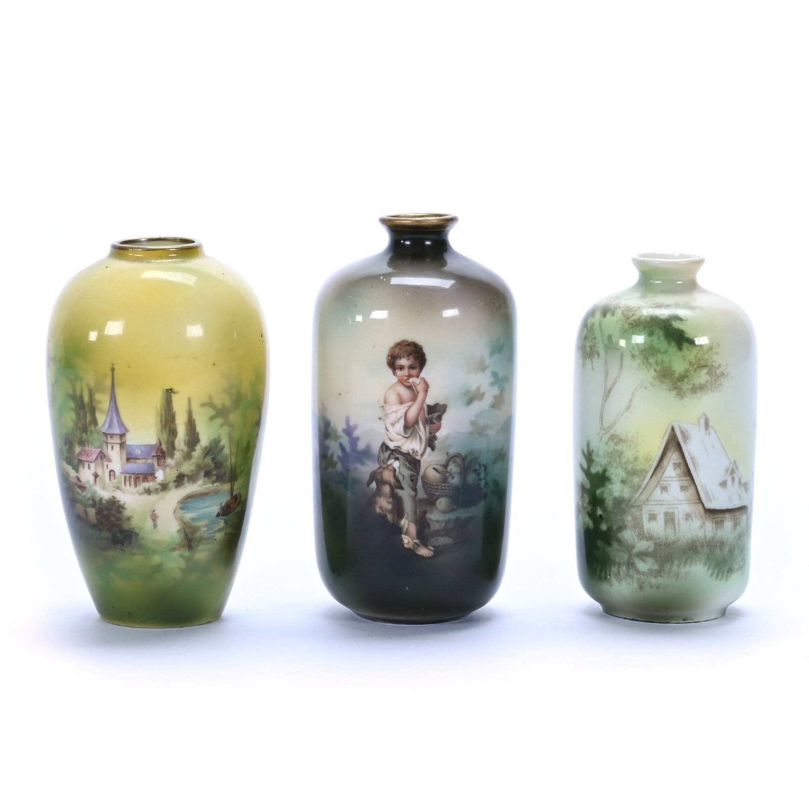 (3) Vases, Prussia (1 of 3)